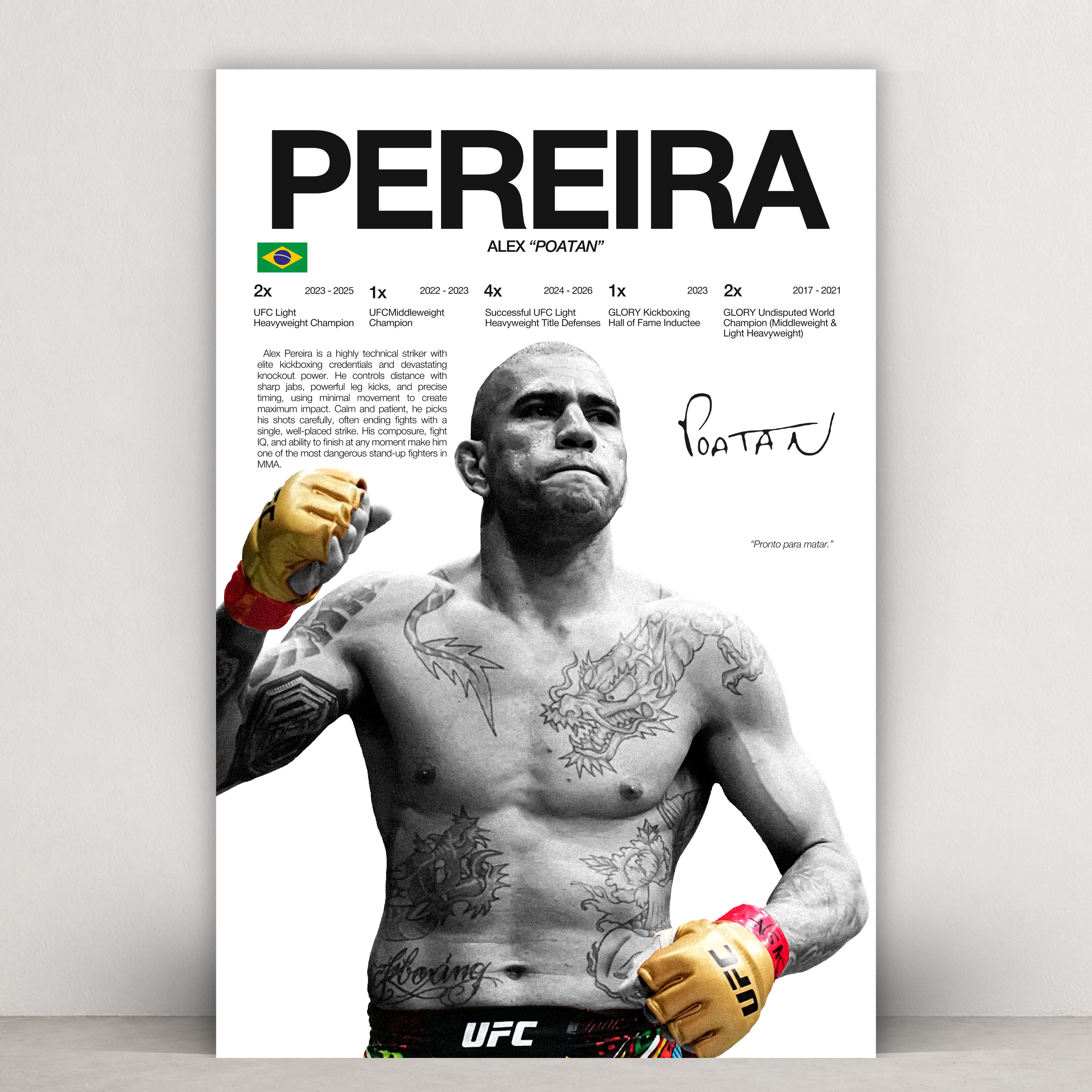 Alex Pereira - Hardline Series