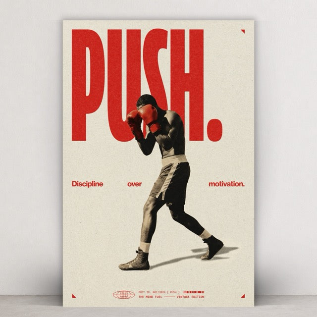 PUSH - Discipline Over Motivation