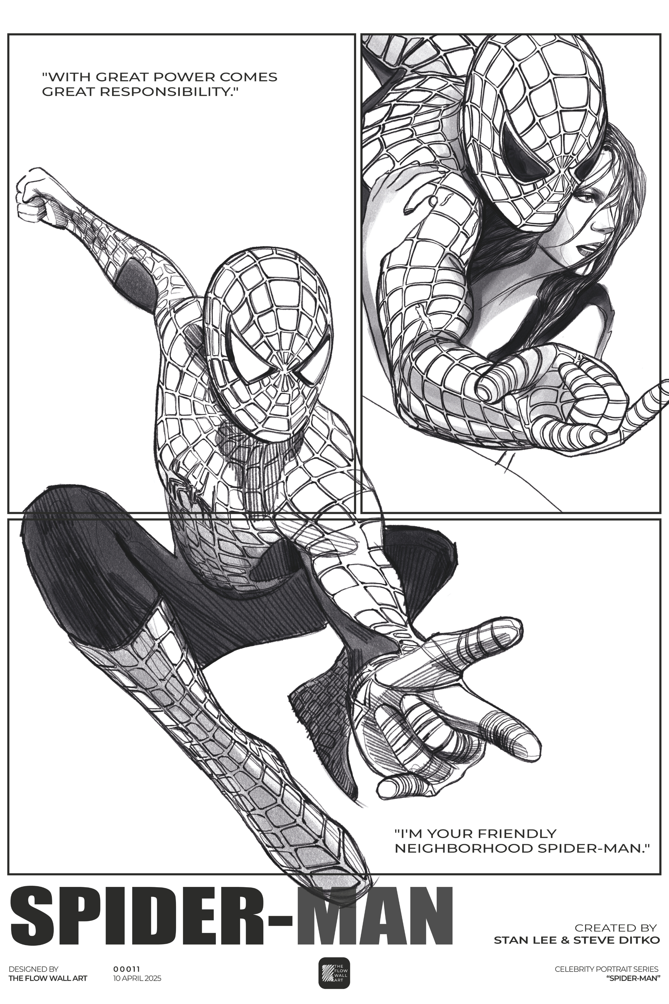 SPIDER-MAN - HAND DRAWN