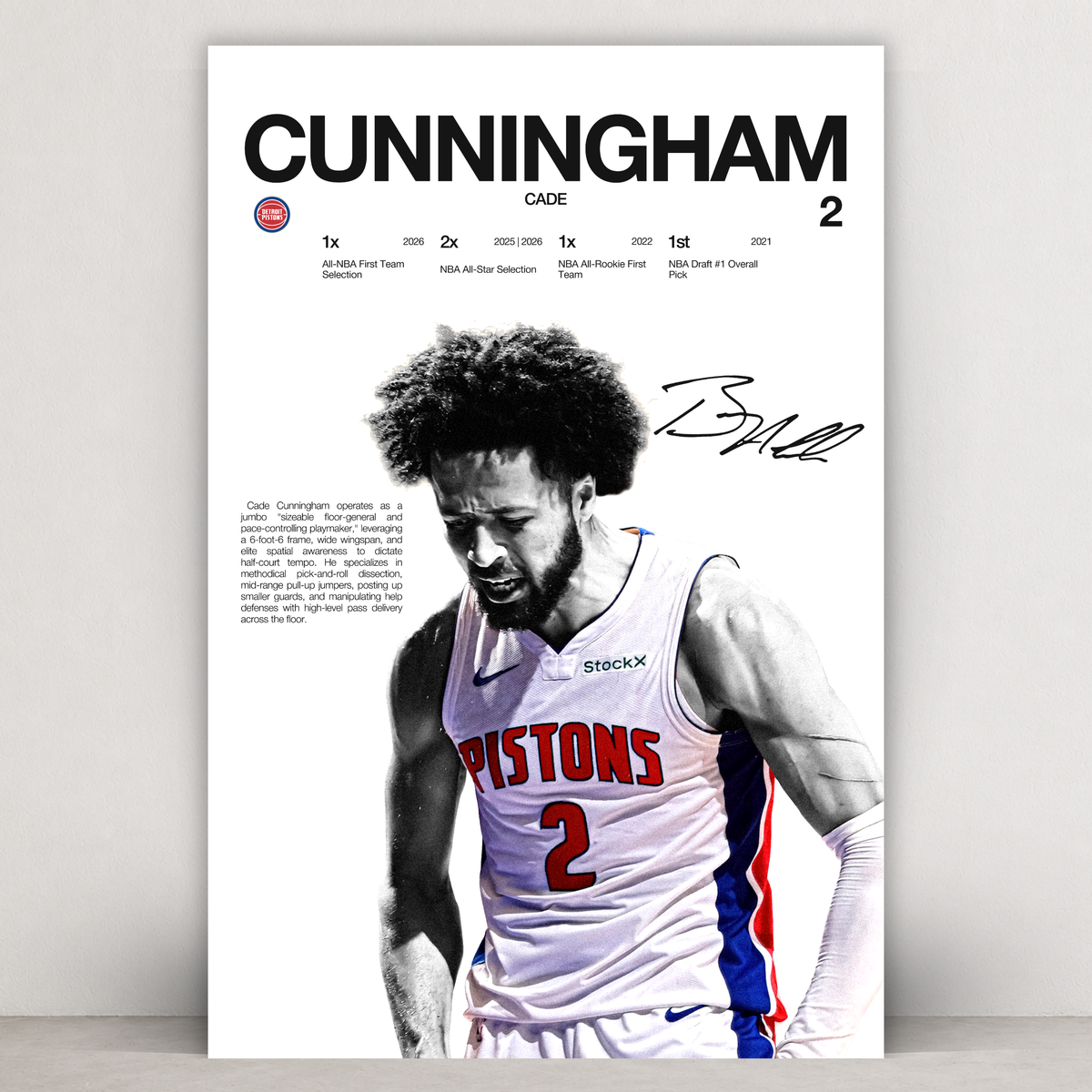 Cade Cunningham - Hardline Series