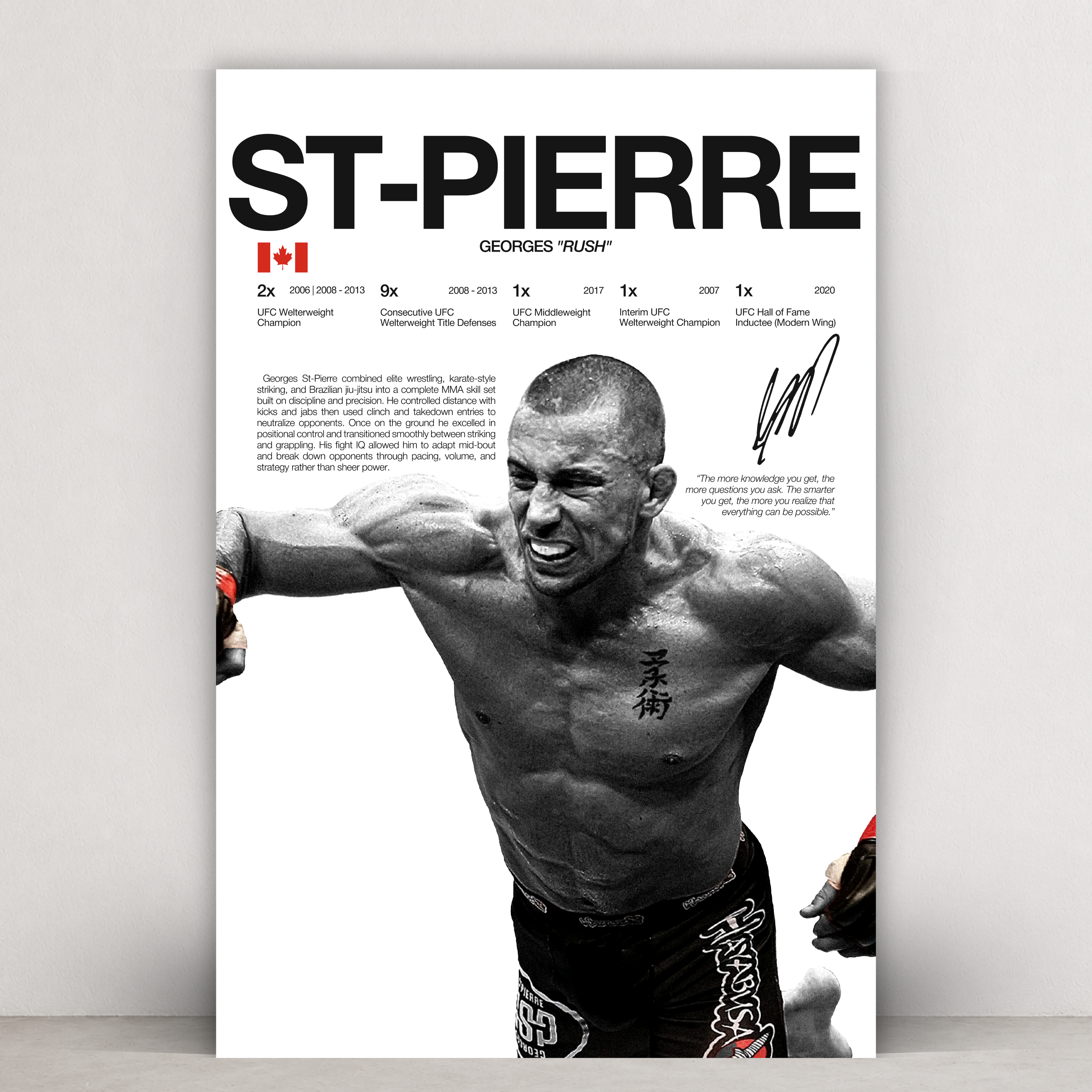 Georges St-Pierre - Hardline Series
