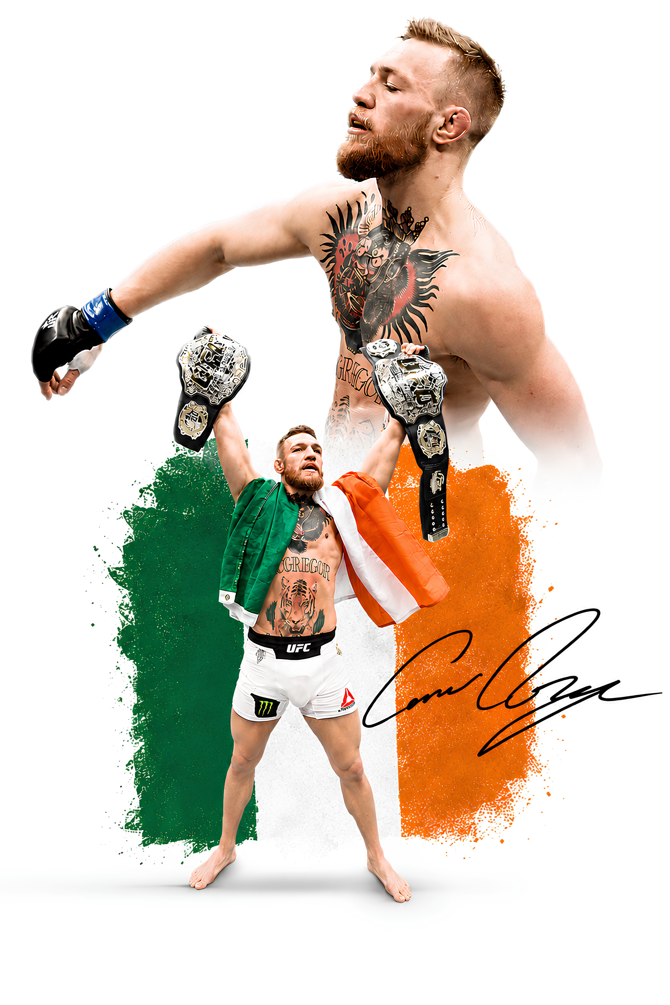 Conor Mcgregor - White Out Series