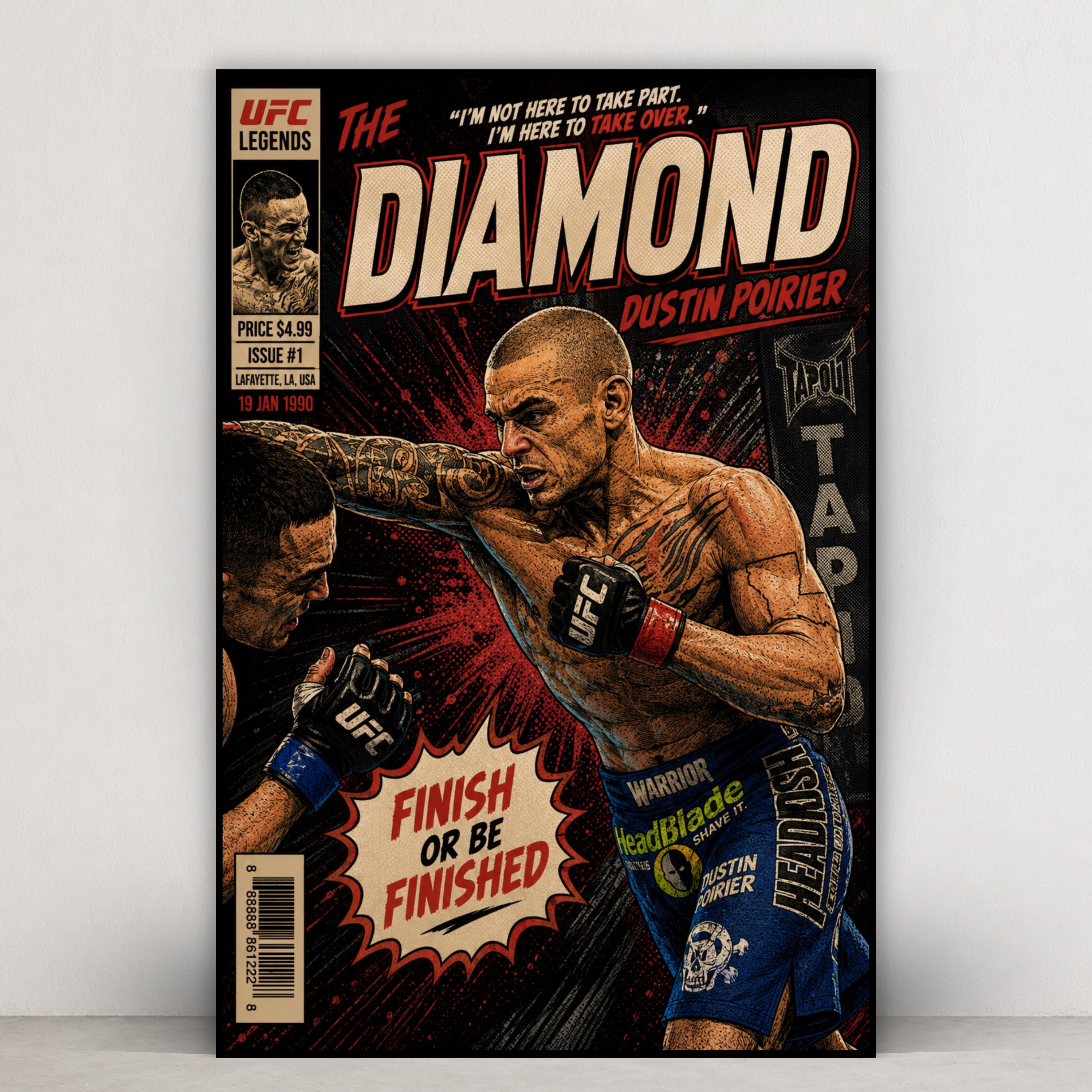 Dustin Poirier - Comic Book