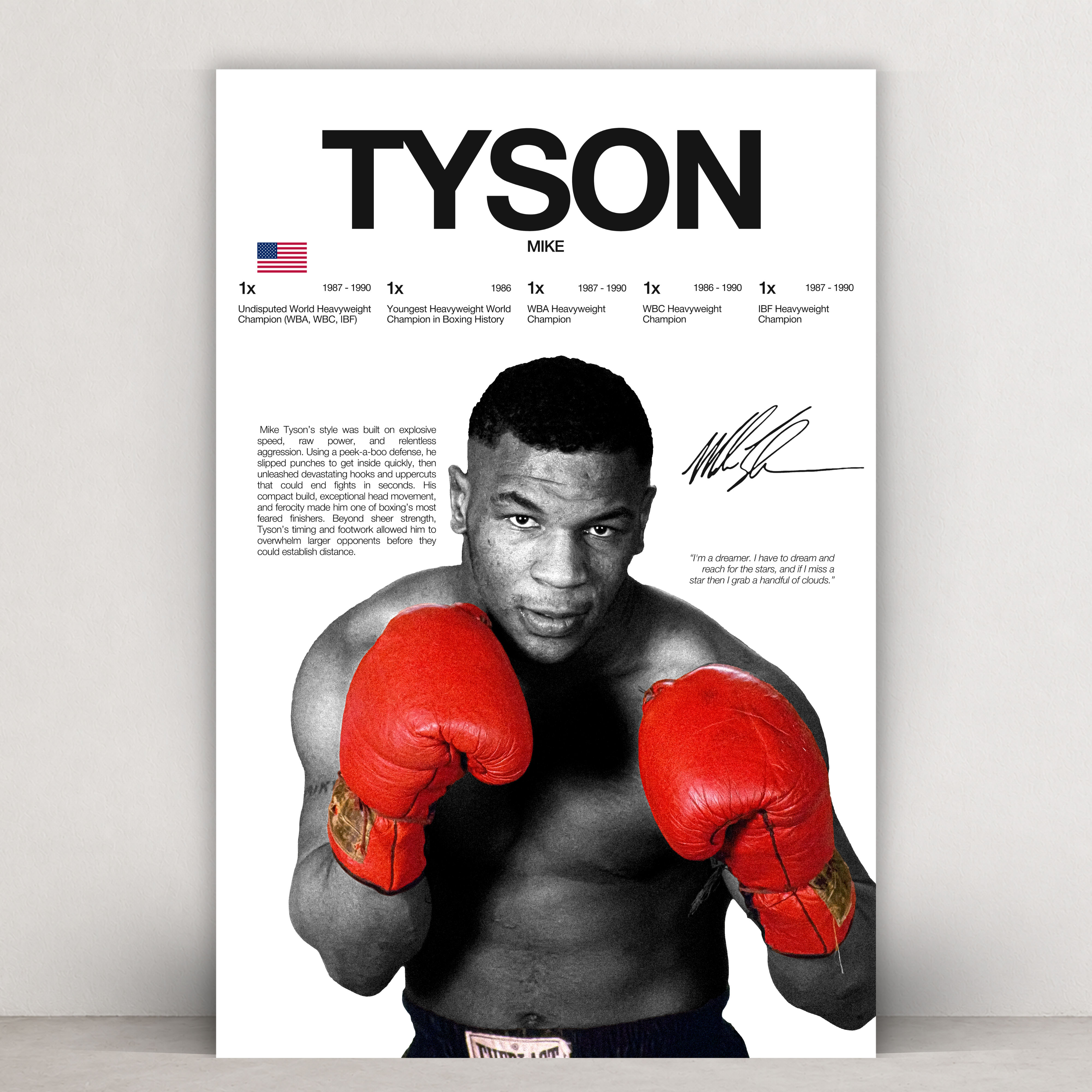 MIKE TYSON - Hardline Series