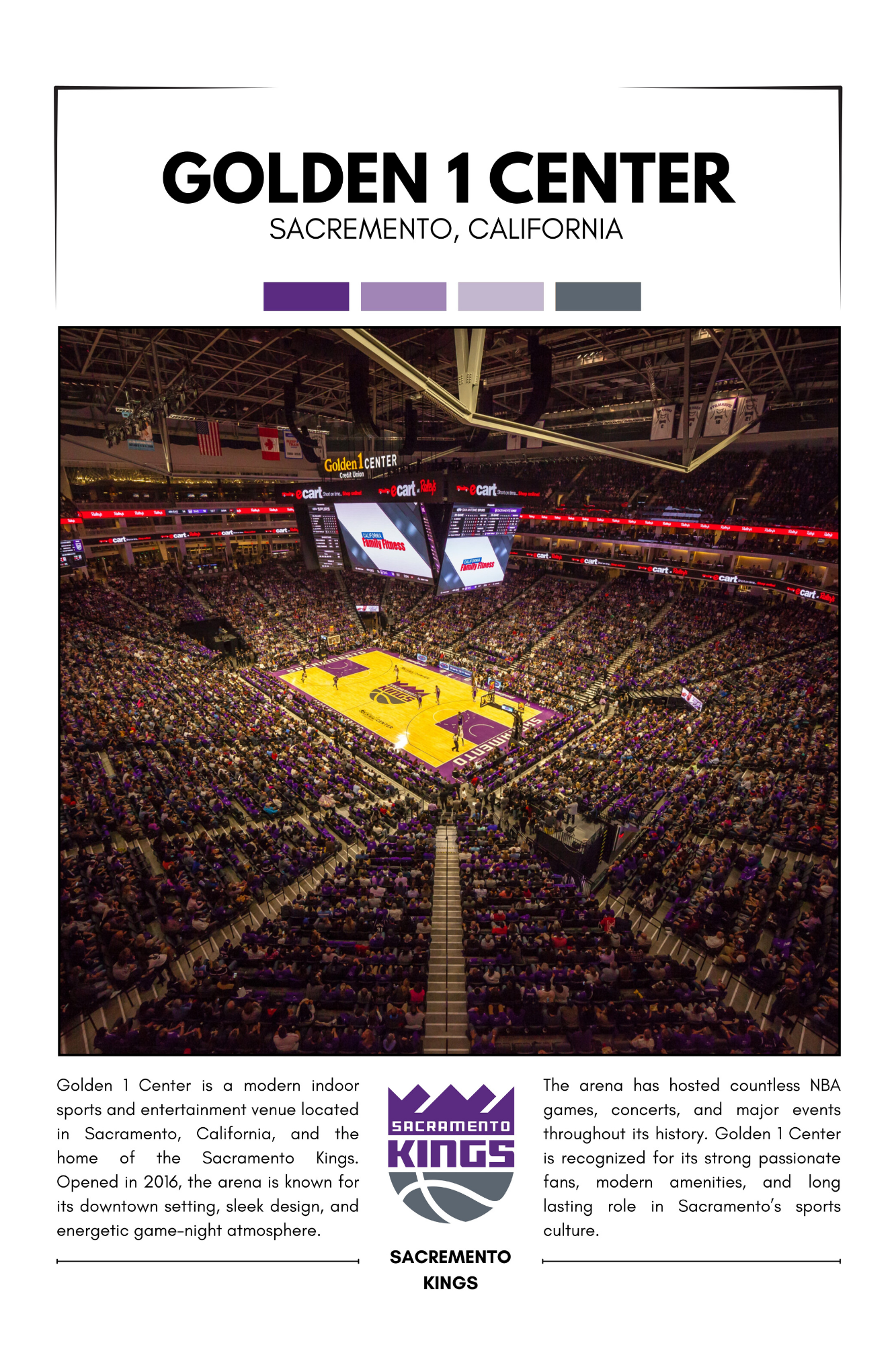 Golden 1 Center - Stadium Series