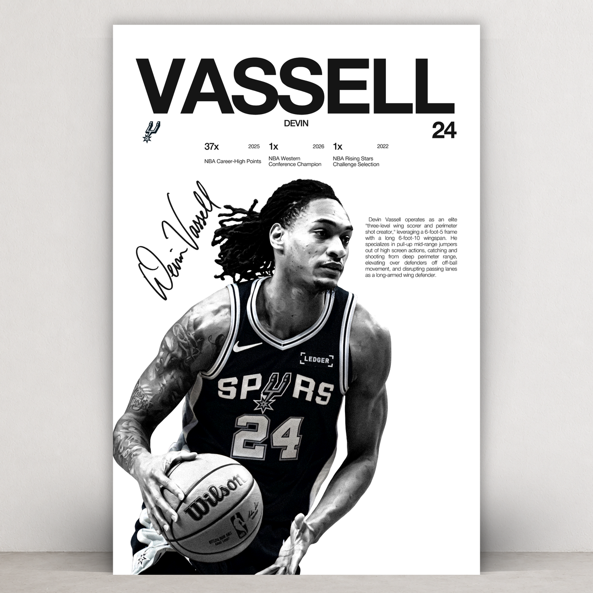 Devin Vassell - Hardline Series