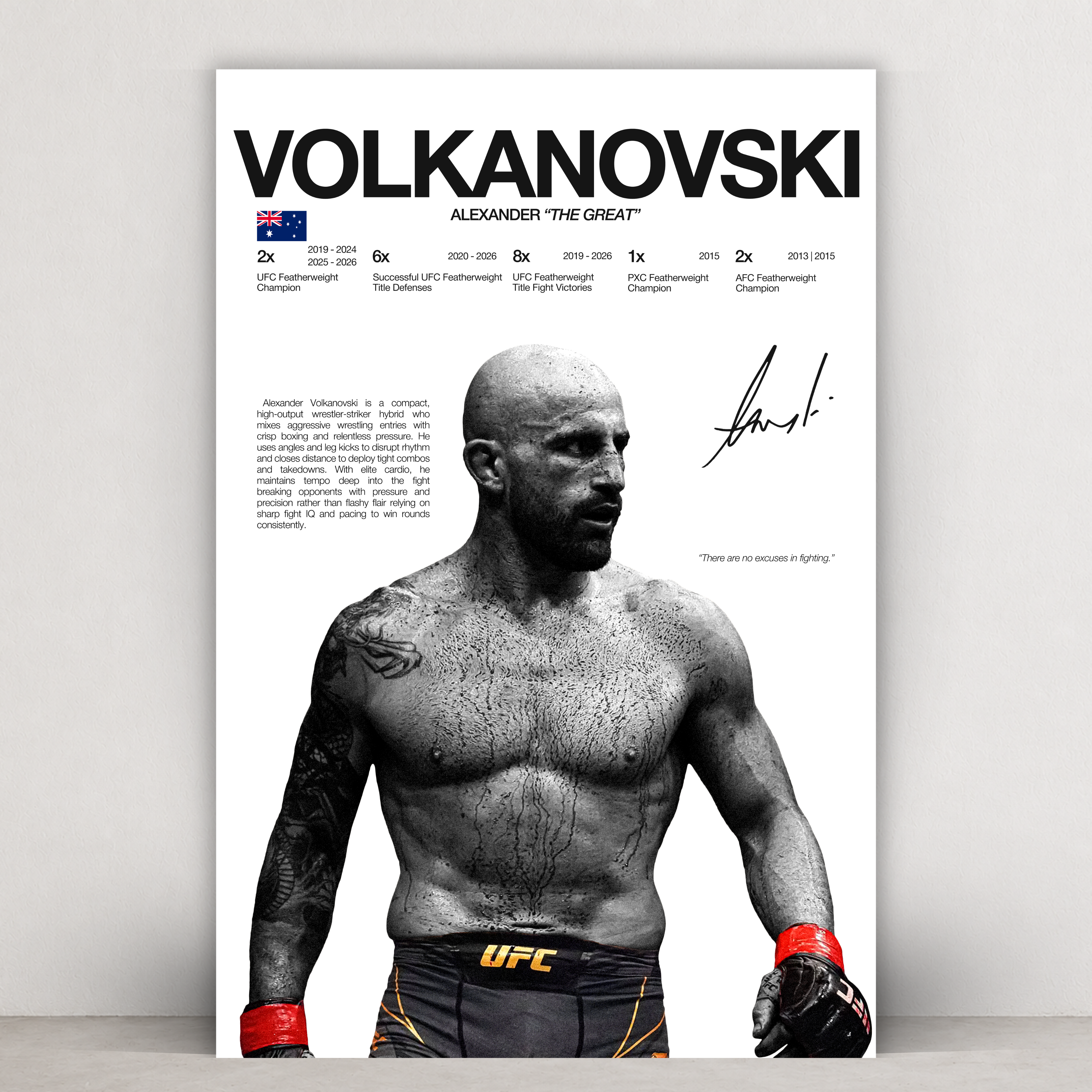 Alexander Volkanovski - Hardline Series