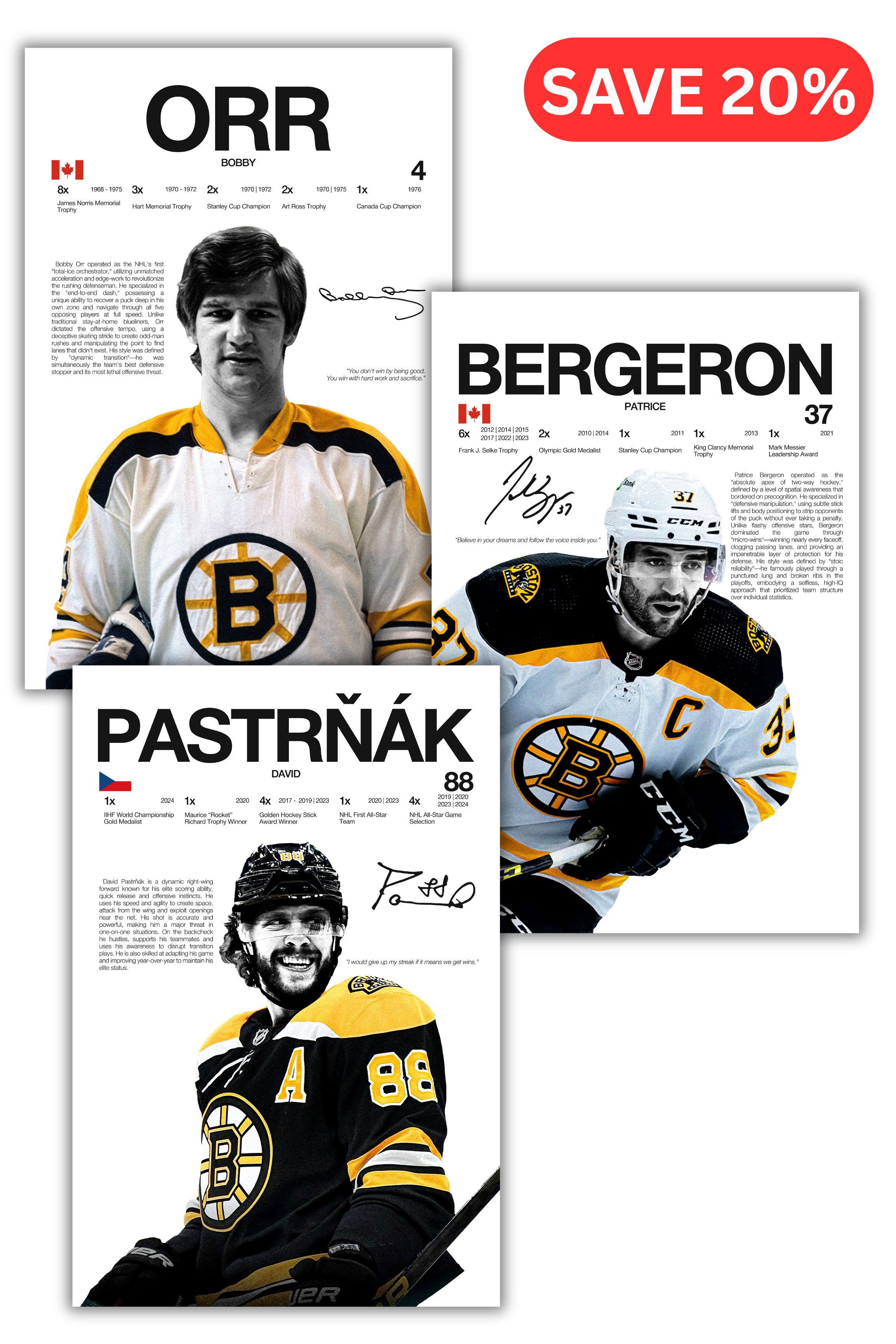 Boston Icons Bundle - 3 Pack