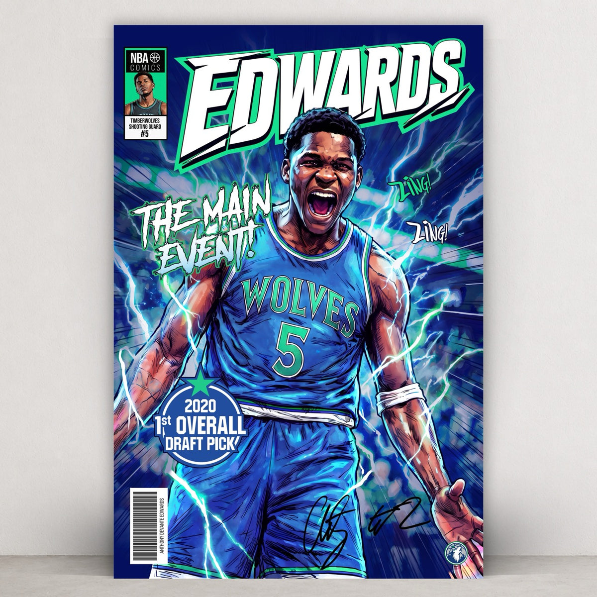 Anthony Edwards - Comic Series