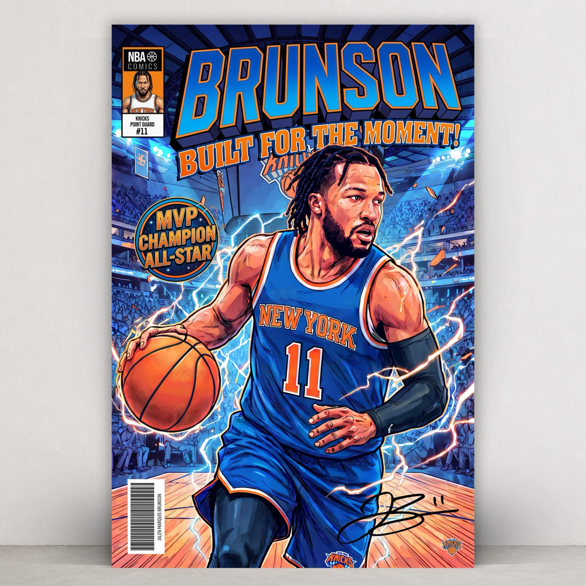 Jalen Brunson - Comic Series