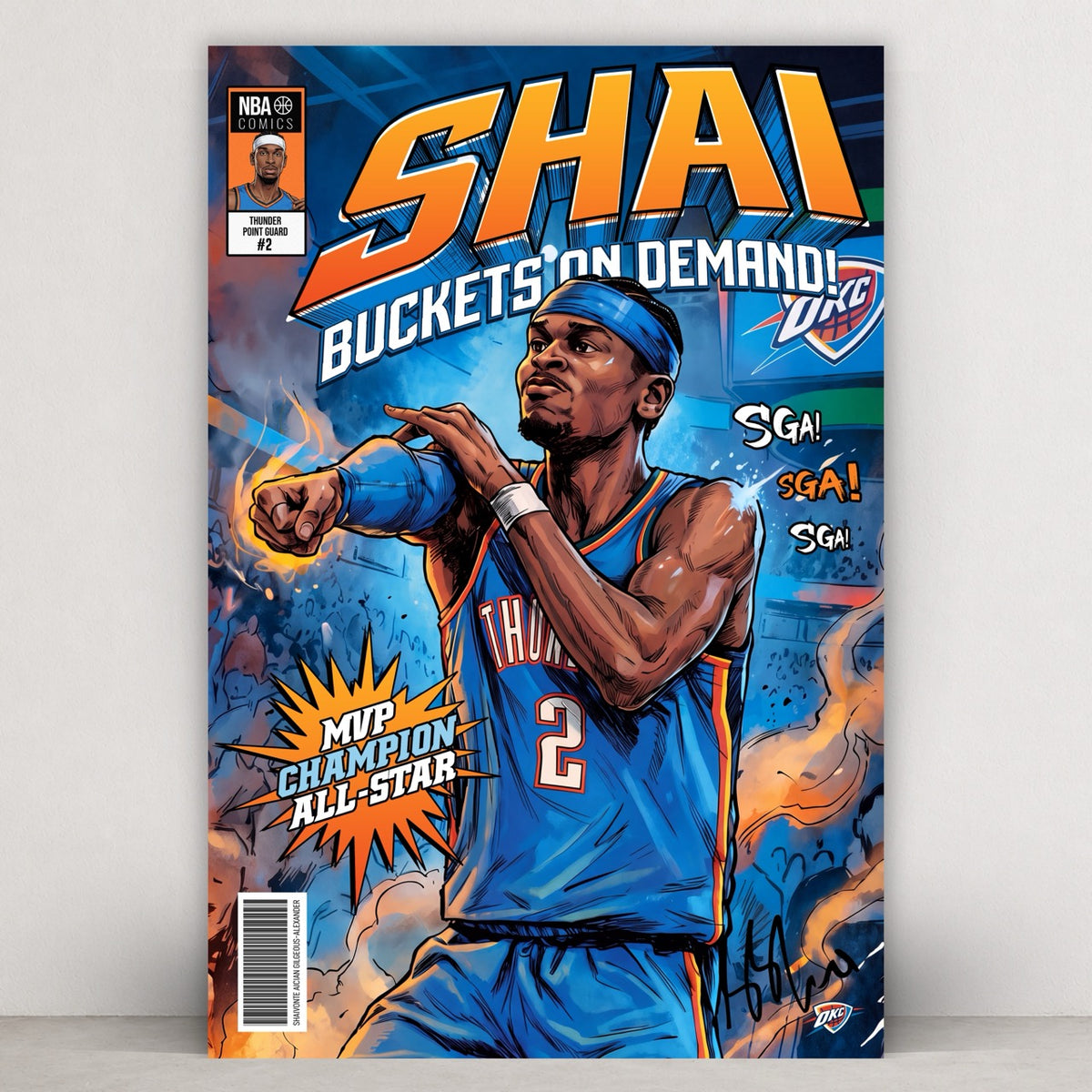 Shai Gilgeous-Alexander - Comic Series