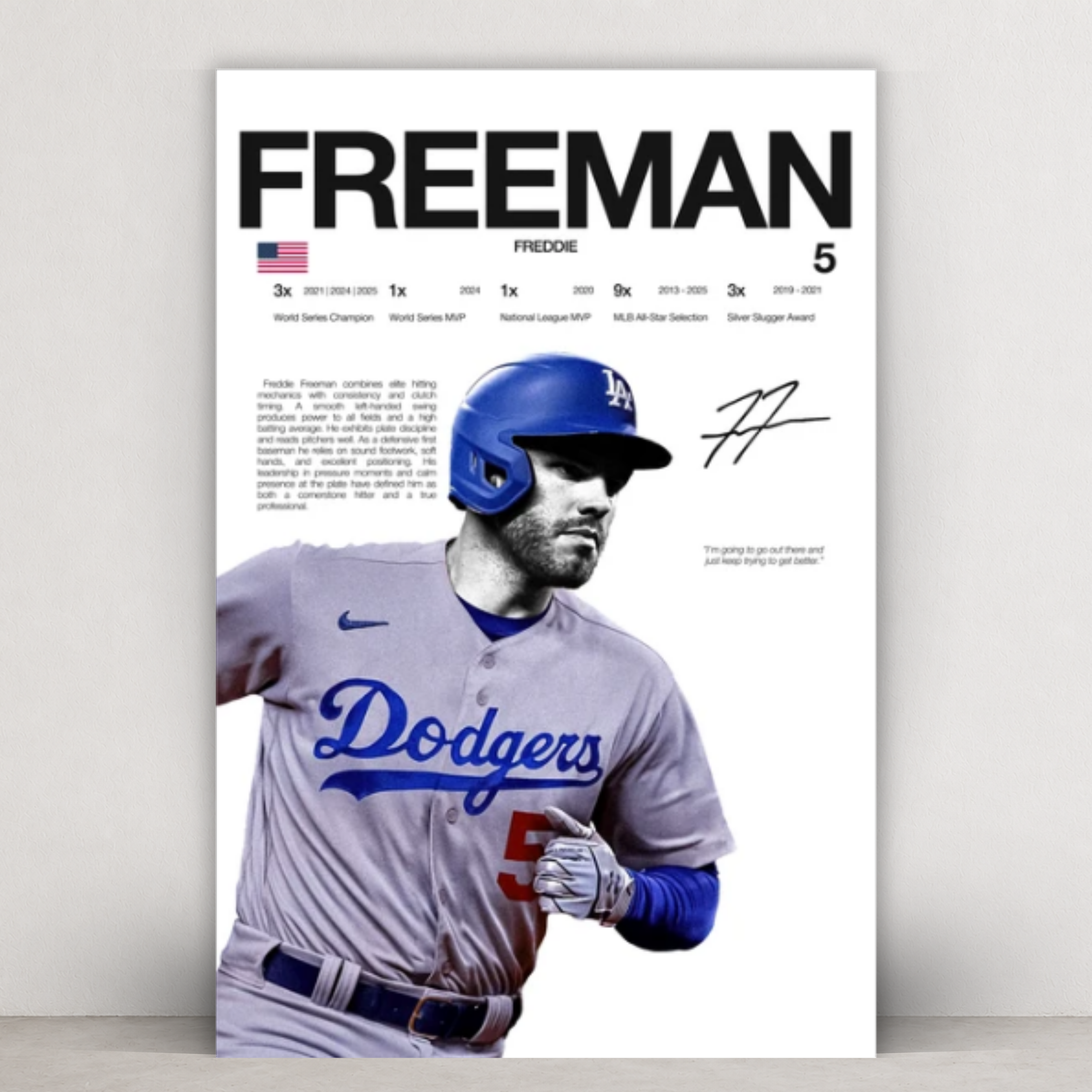 Freddie Freeman - Hardline Series