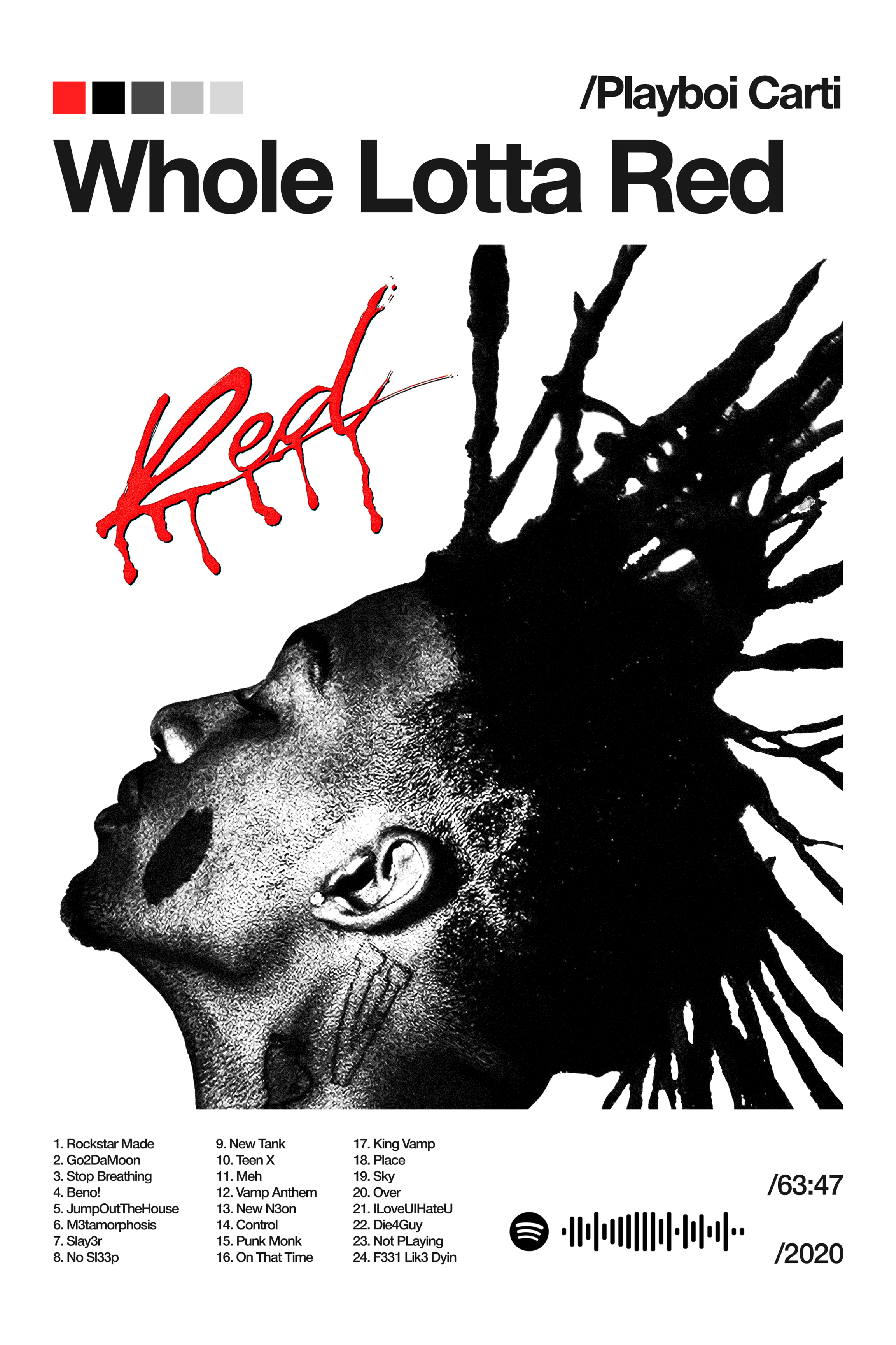 Whole Lotta Red - Playback Series