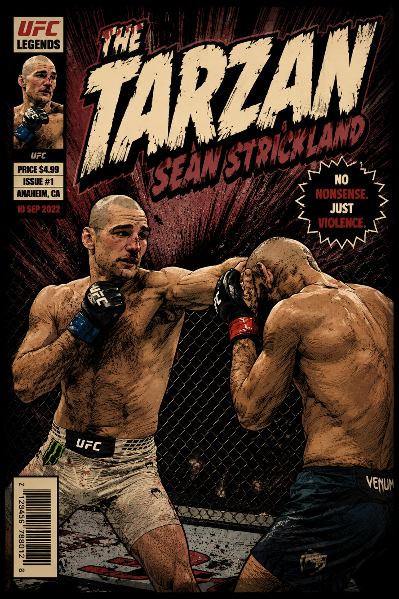 Sean Strickland - Comic Book