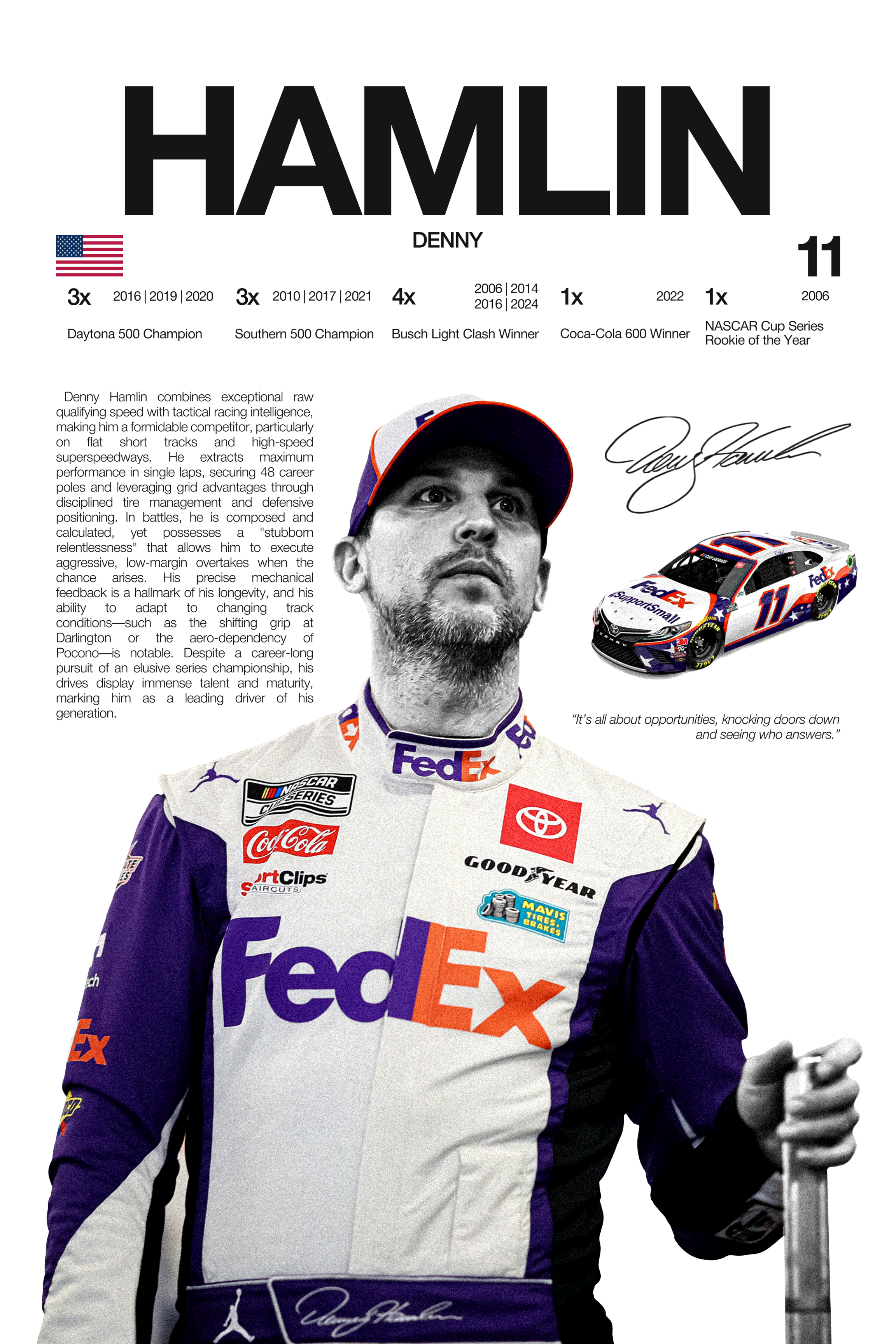 Denny Hamlin - Hardline Series