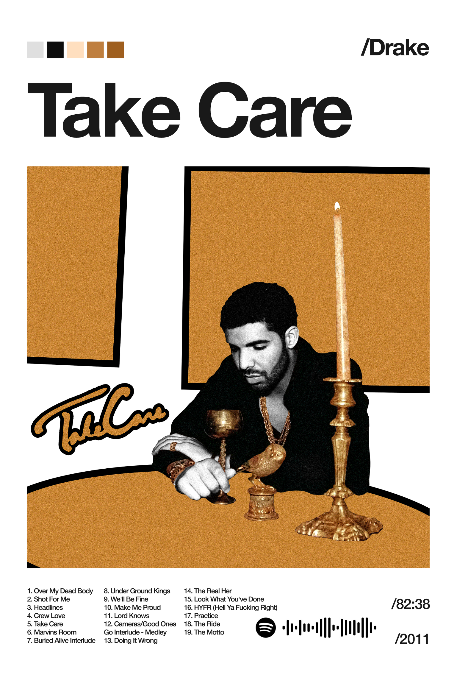 Take Care - Drake - Playback Series
