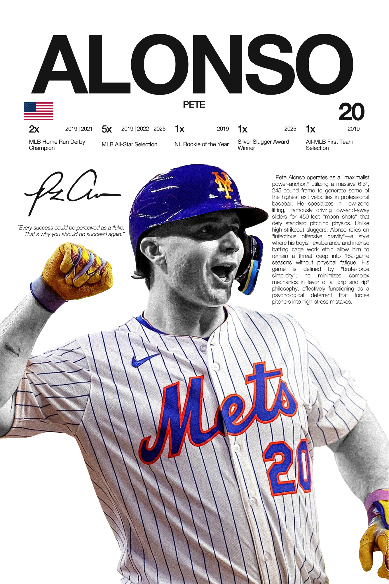 Pete Alonso - Hardline Series