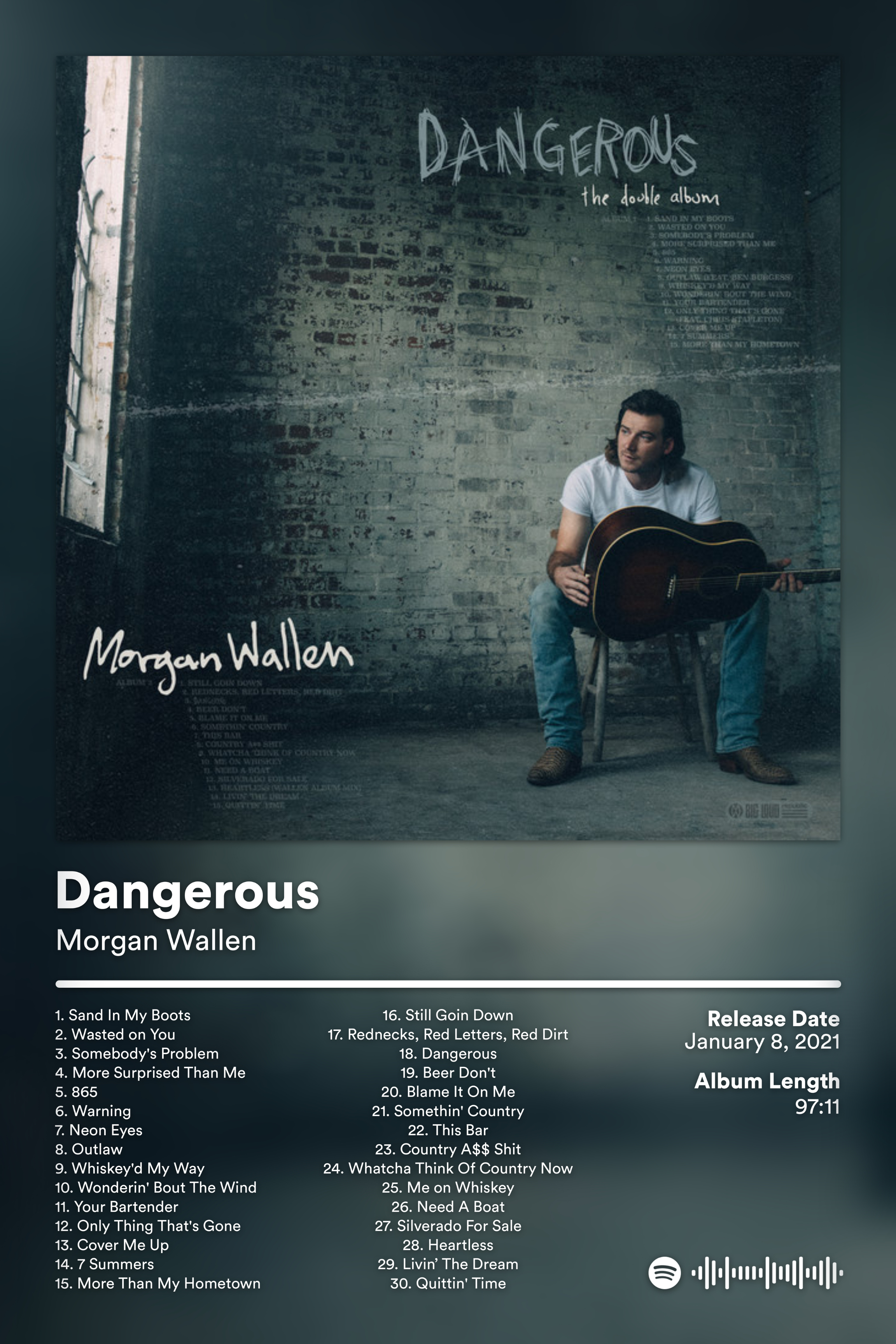 Morgan Wallen - Dangerous: The Double Album