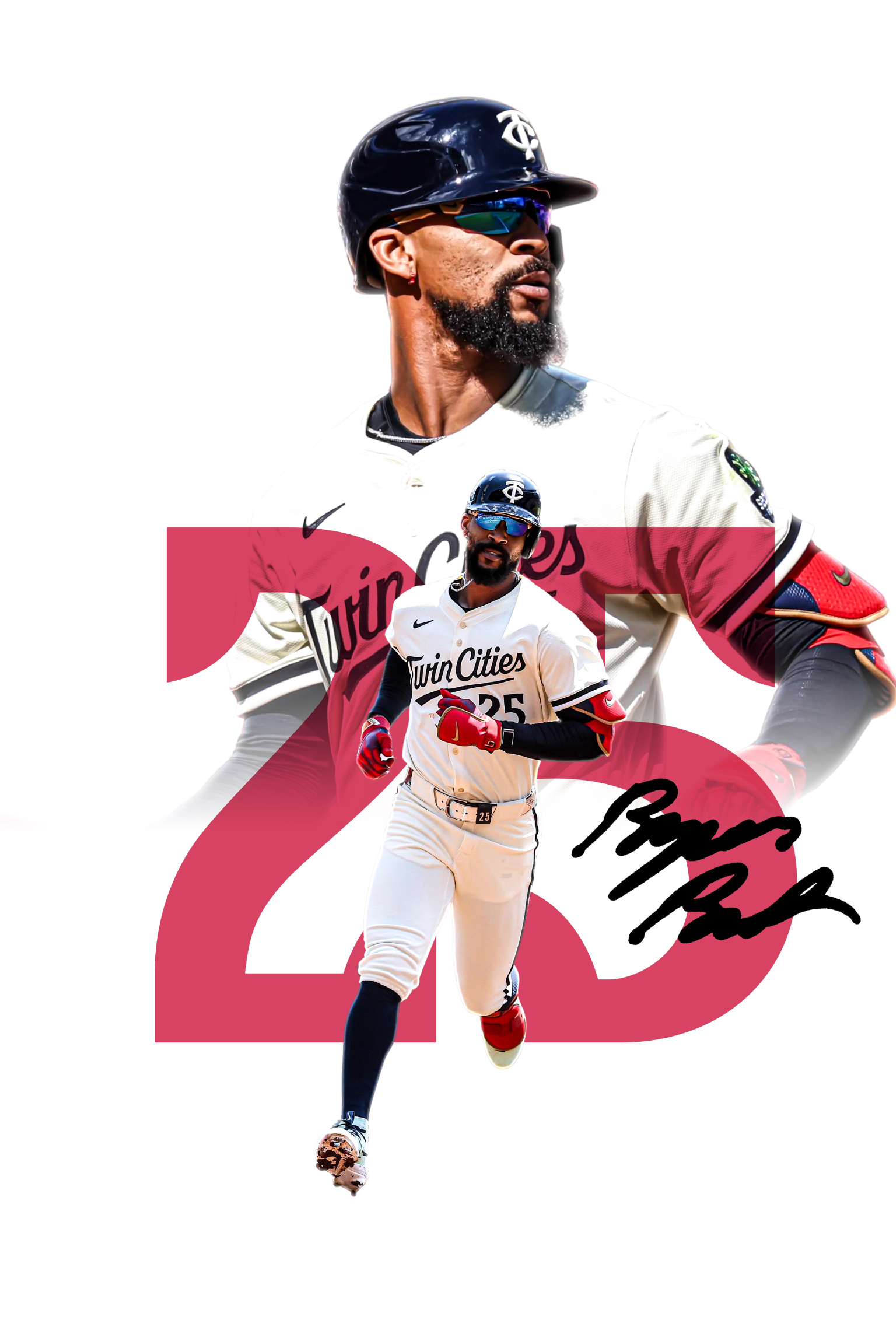 Byron Buxton - White Out Series