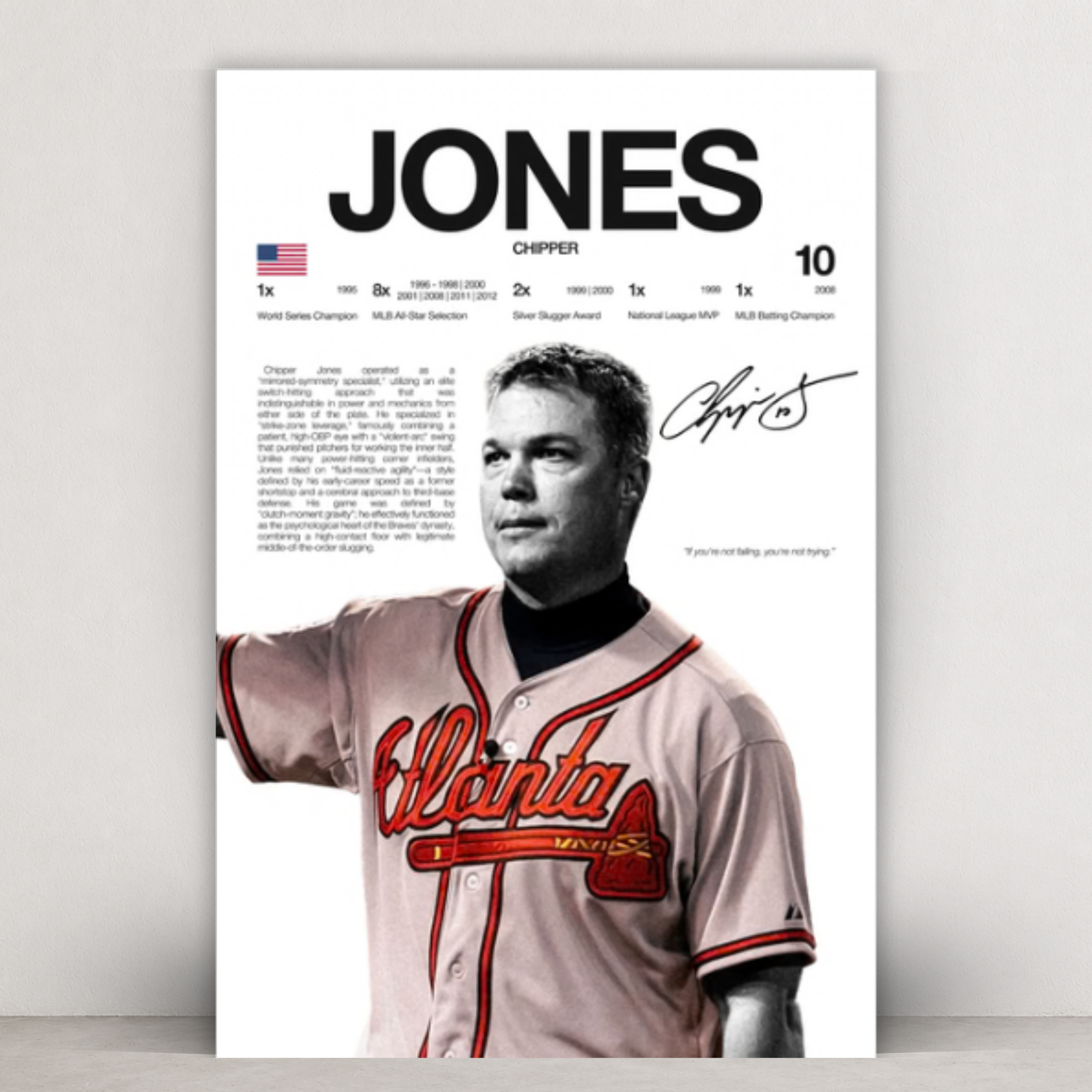Chipper Jones - Hardline Series