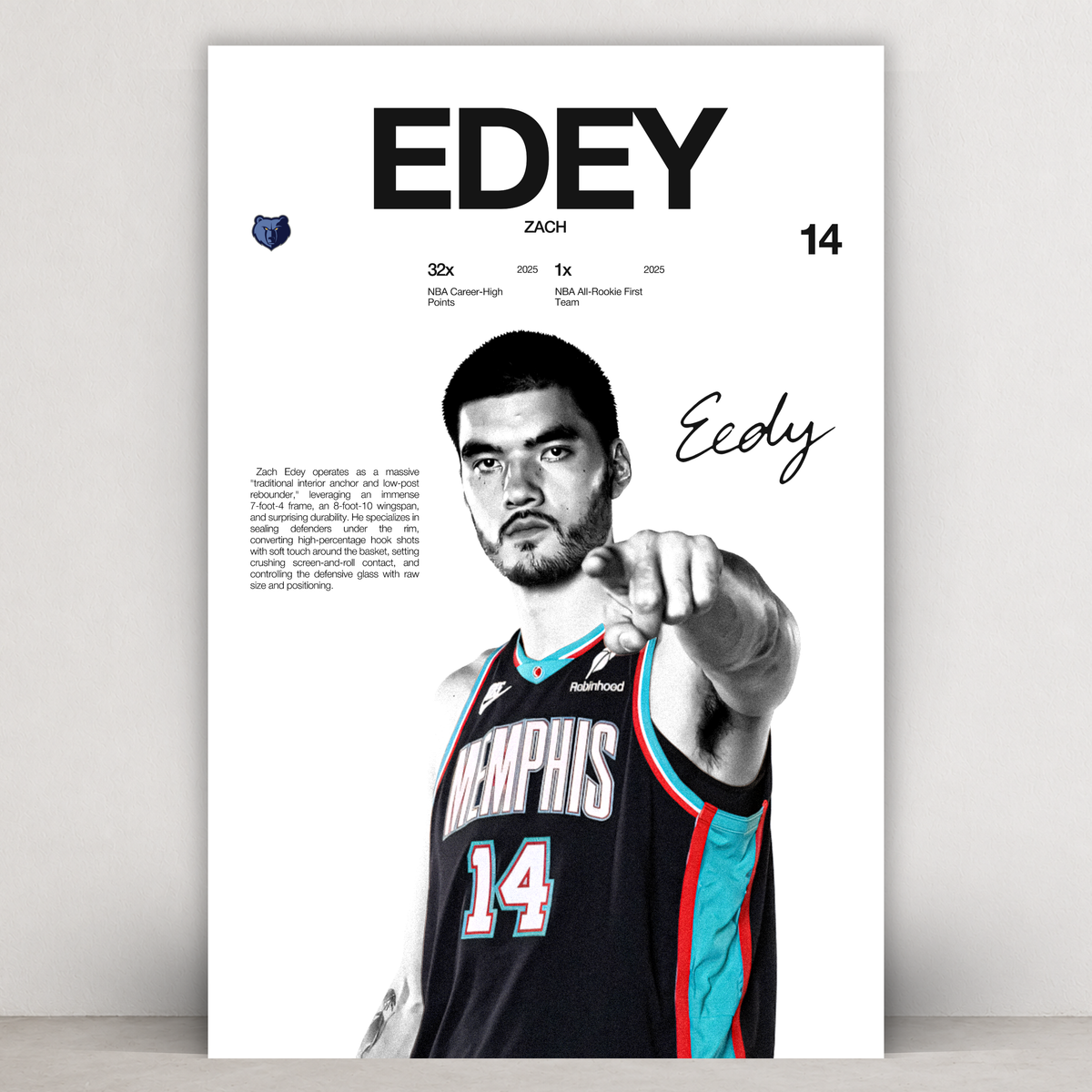 Zach Edey - Hardline Series