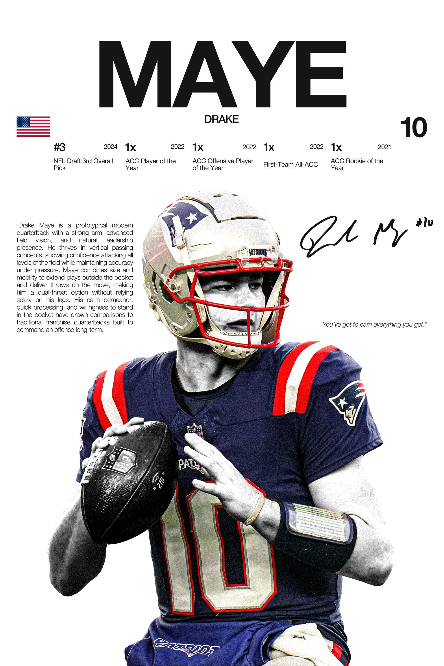 DRAKE MAYE - HARDLINE SERIES