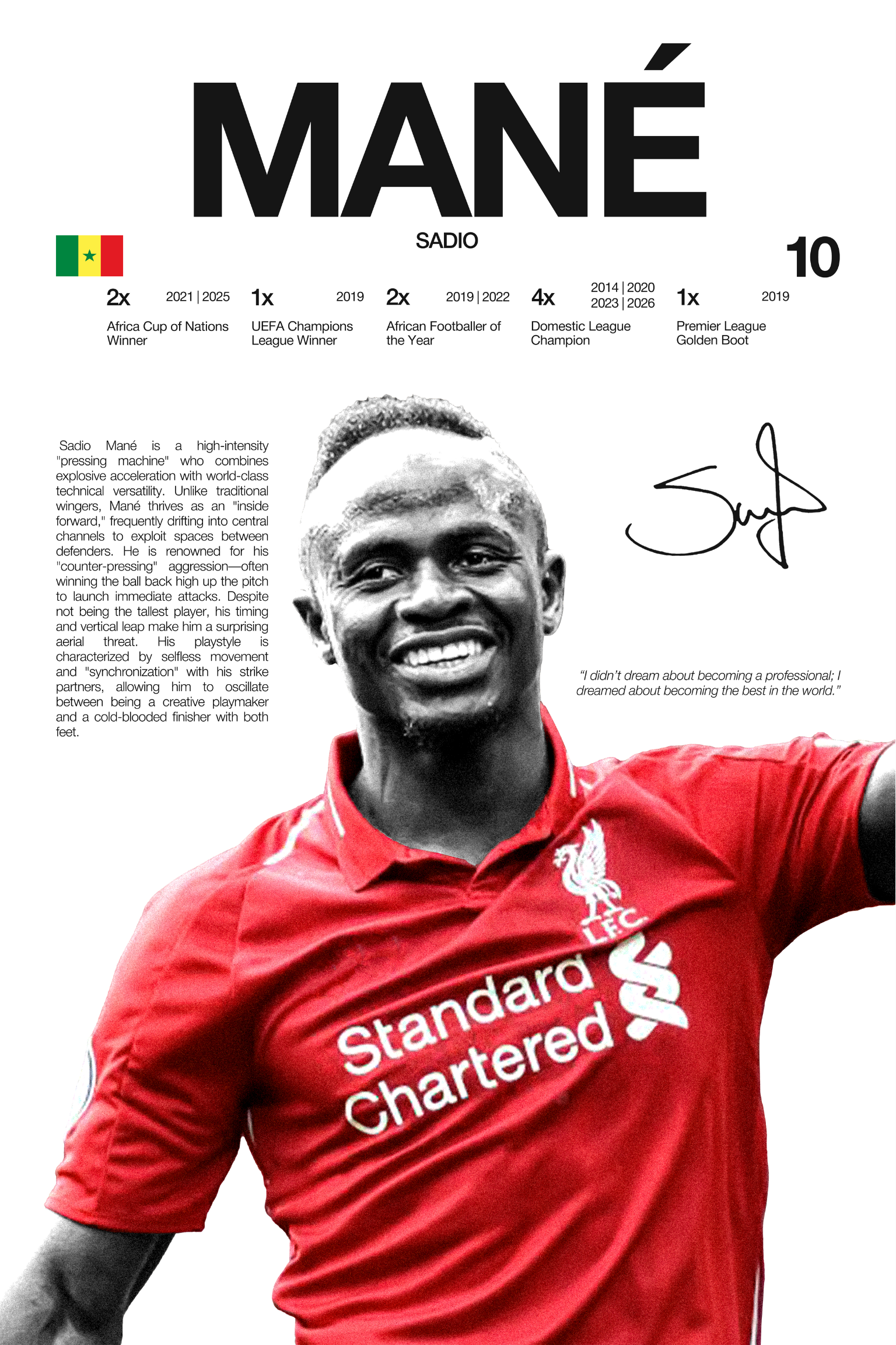 SADIO MANÉ - Hardline Series