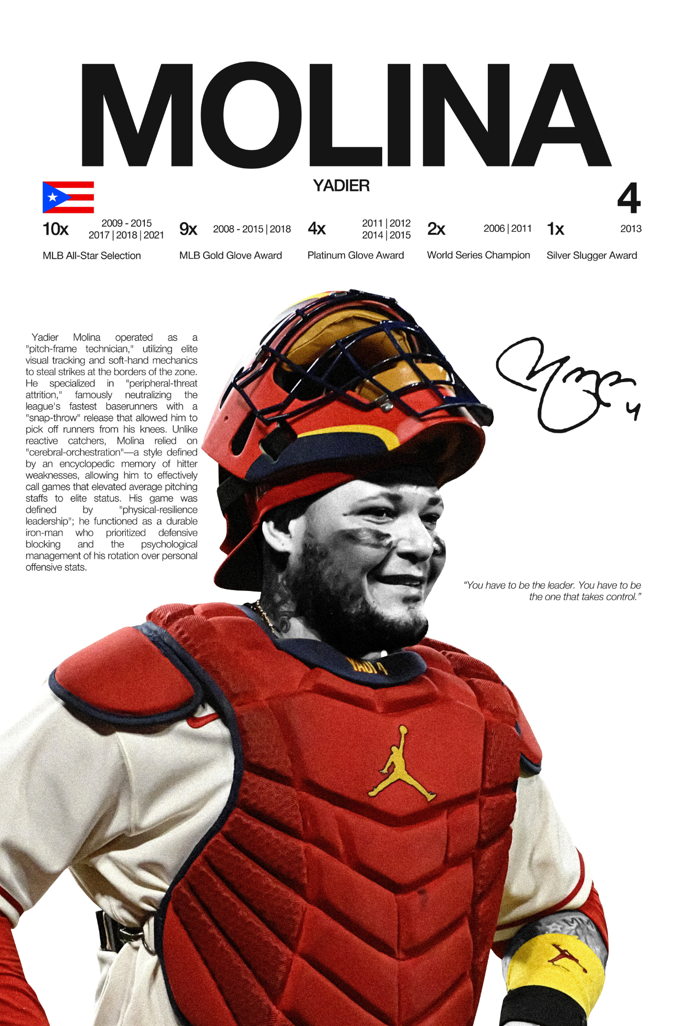 Yadier Molina - Hardline Series