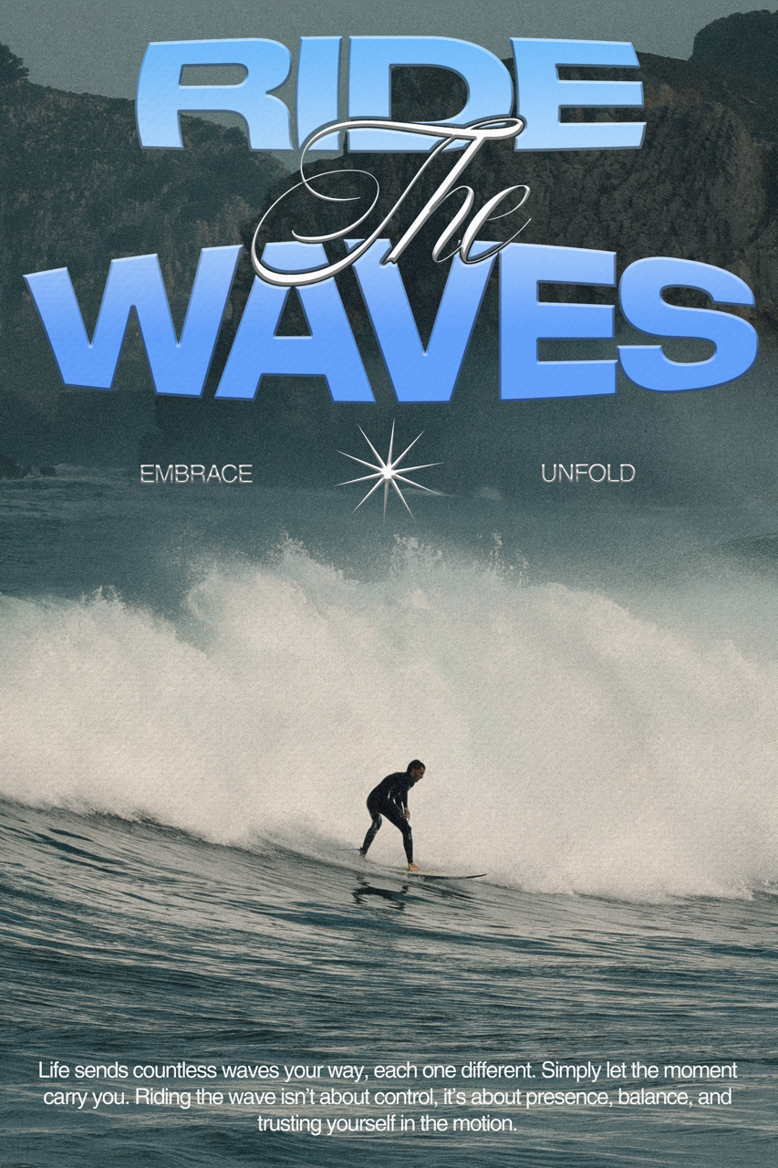 RIDE THE WAVE - SURFING