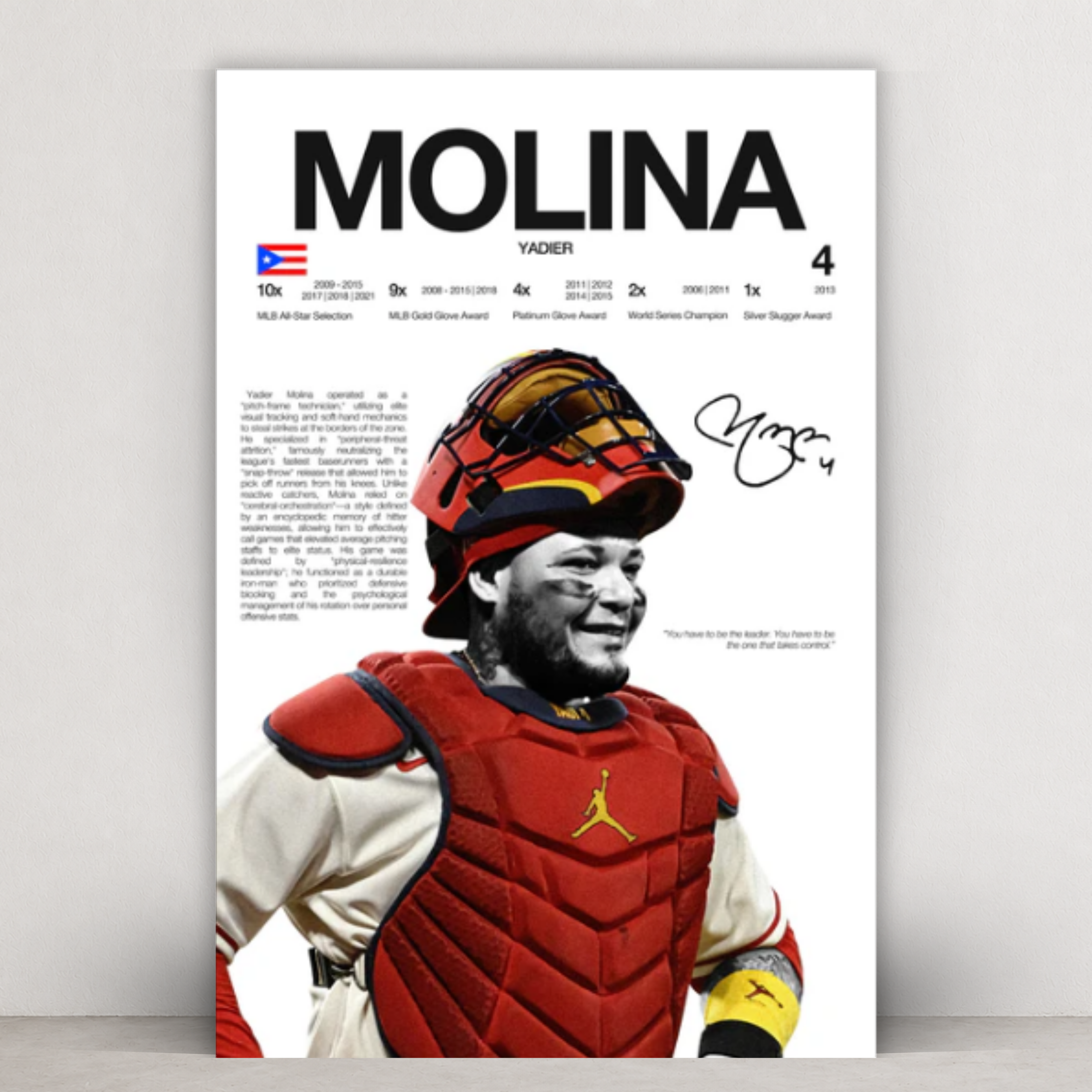 Yadier Molina - Hardline Series