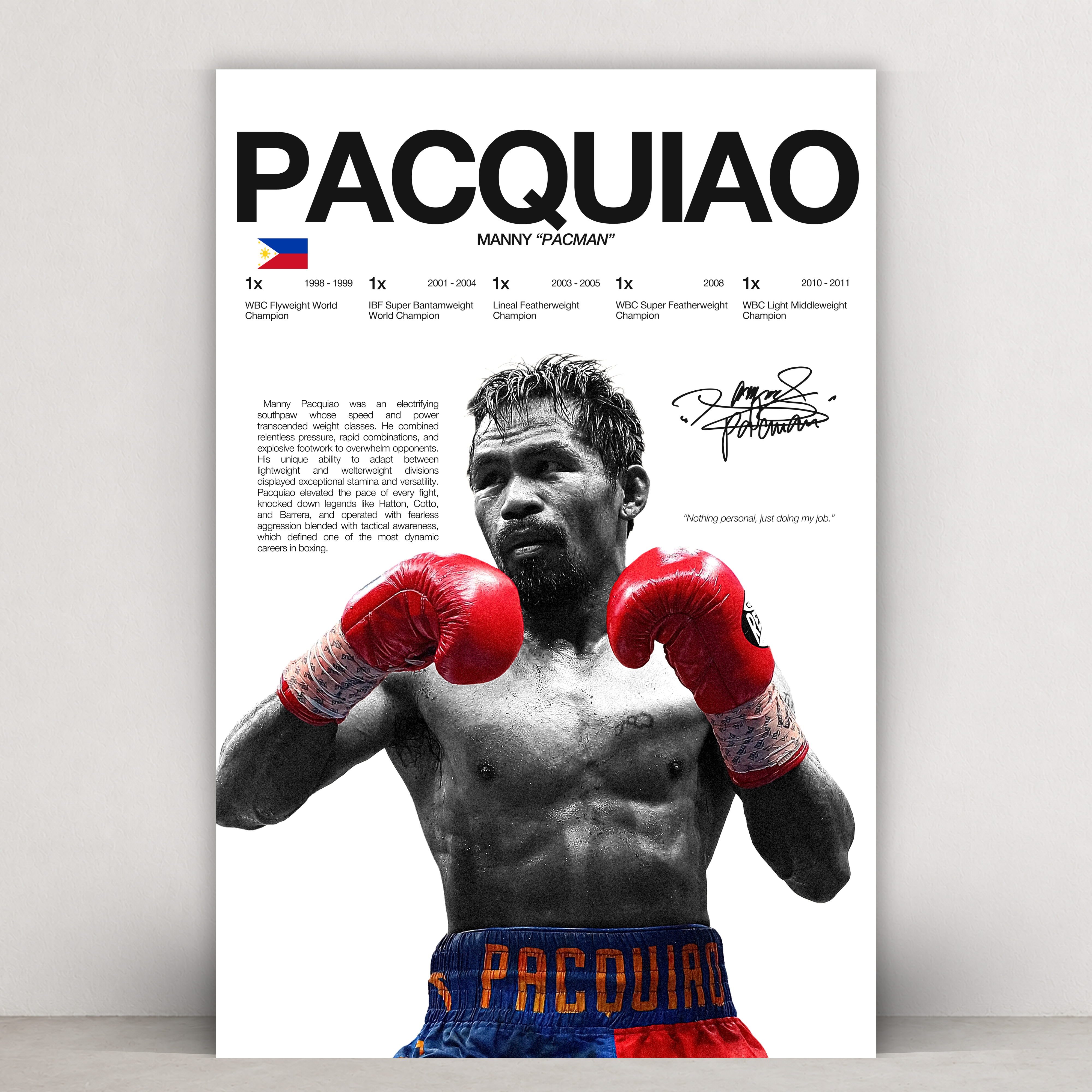 Manny Pacquiao - Hardline Series
