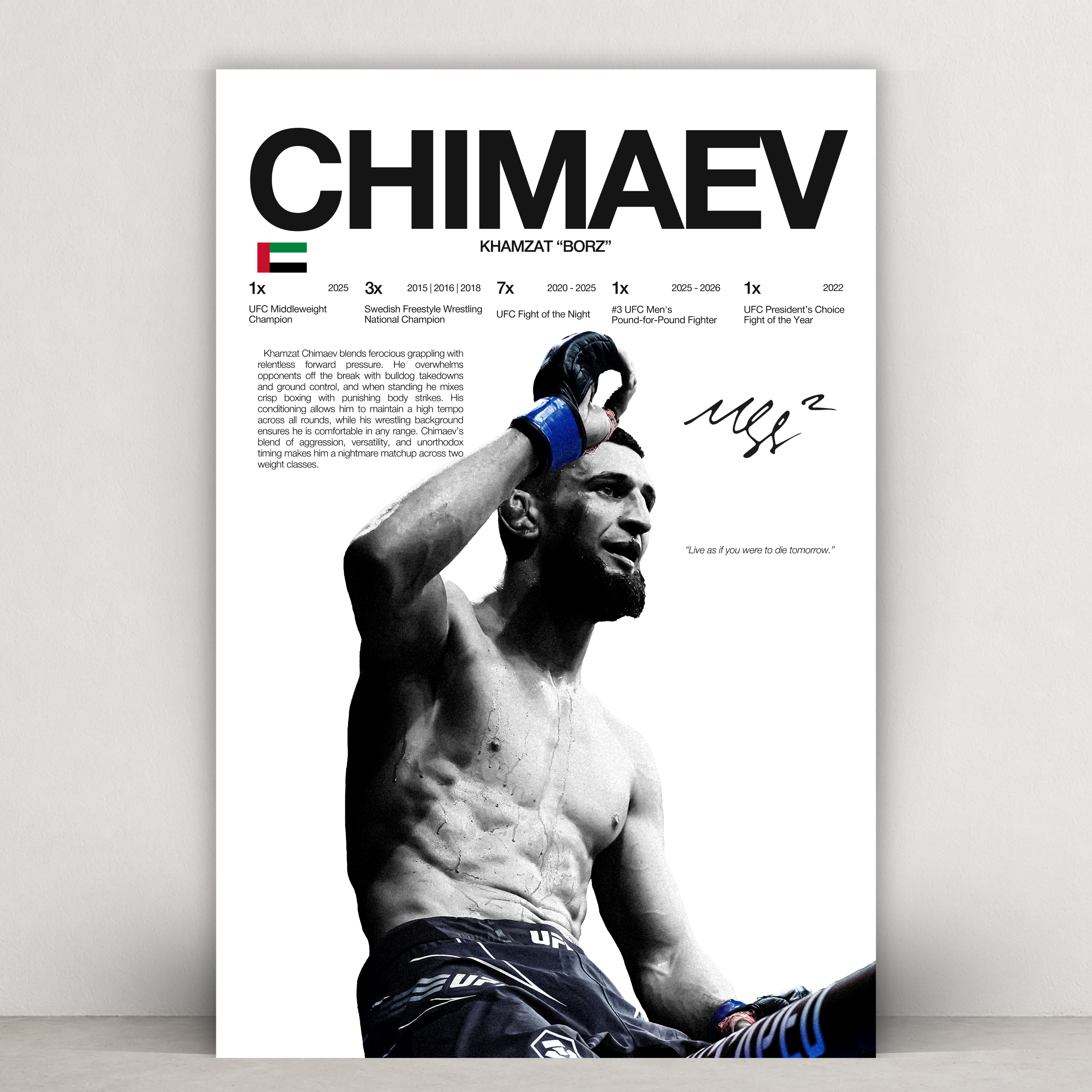 Khamzat Chimaev - Hardline Series