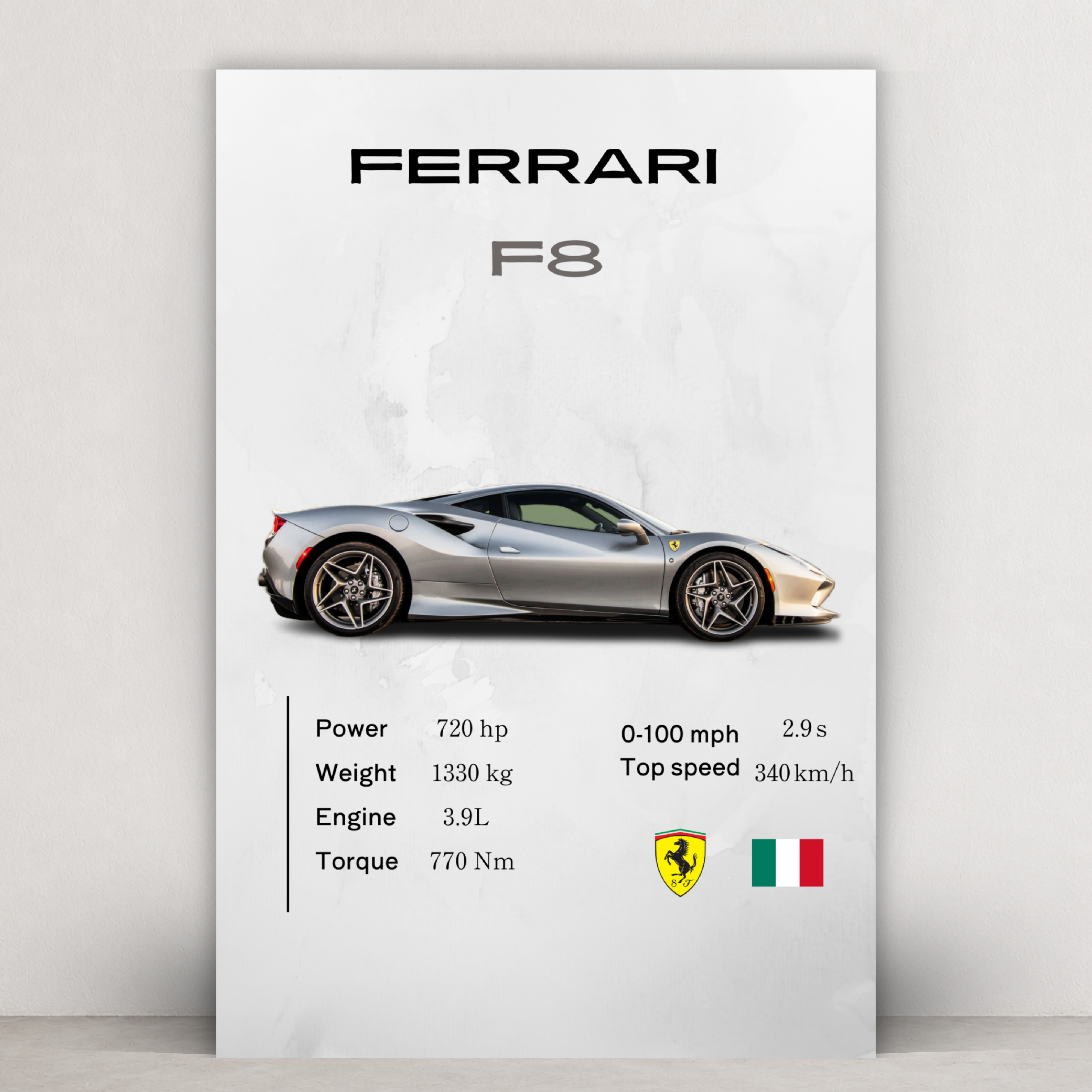 Ferrari F8 - Model Series