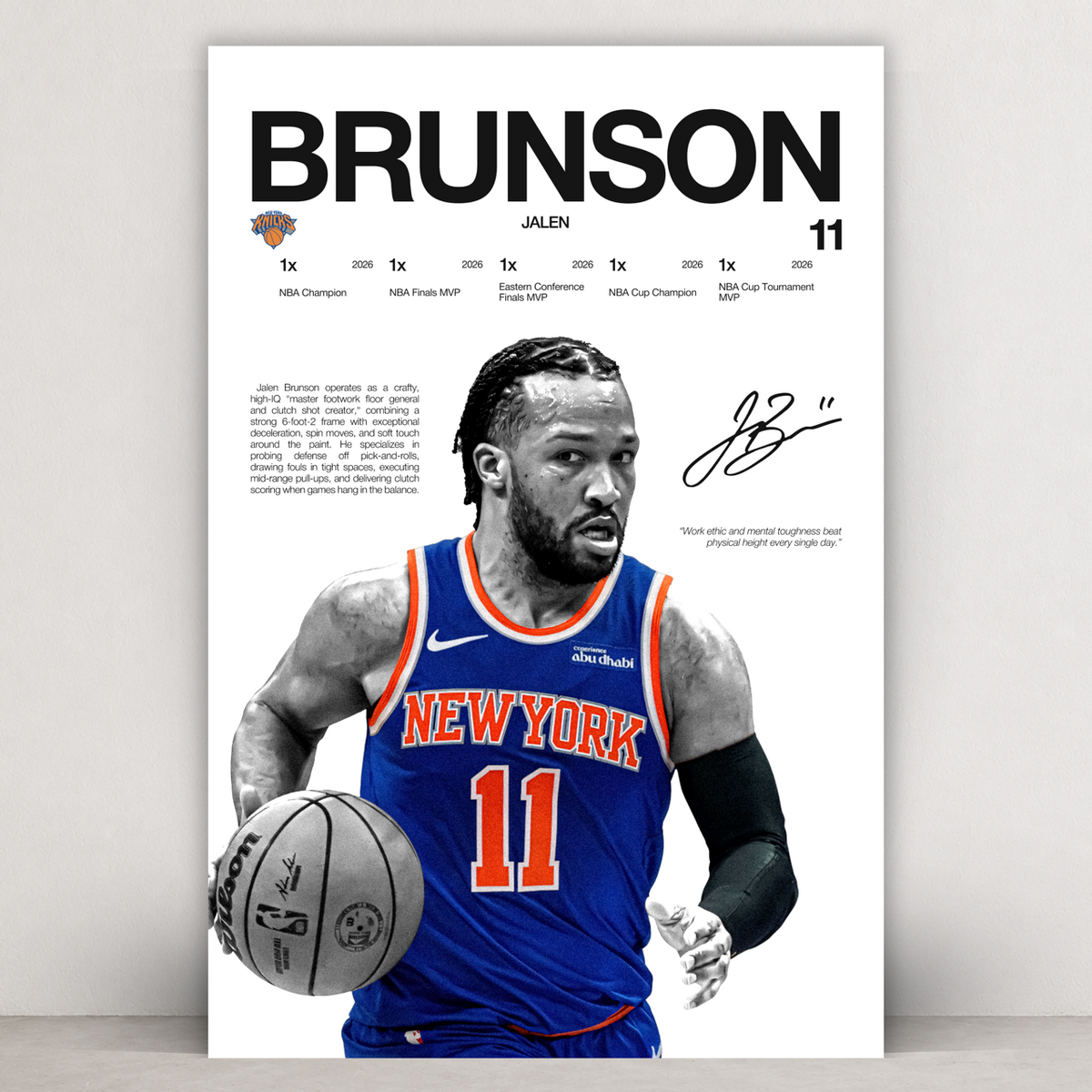Jalen Brunson - Hardline Series