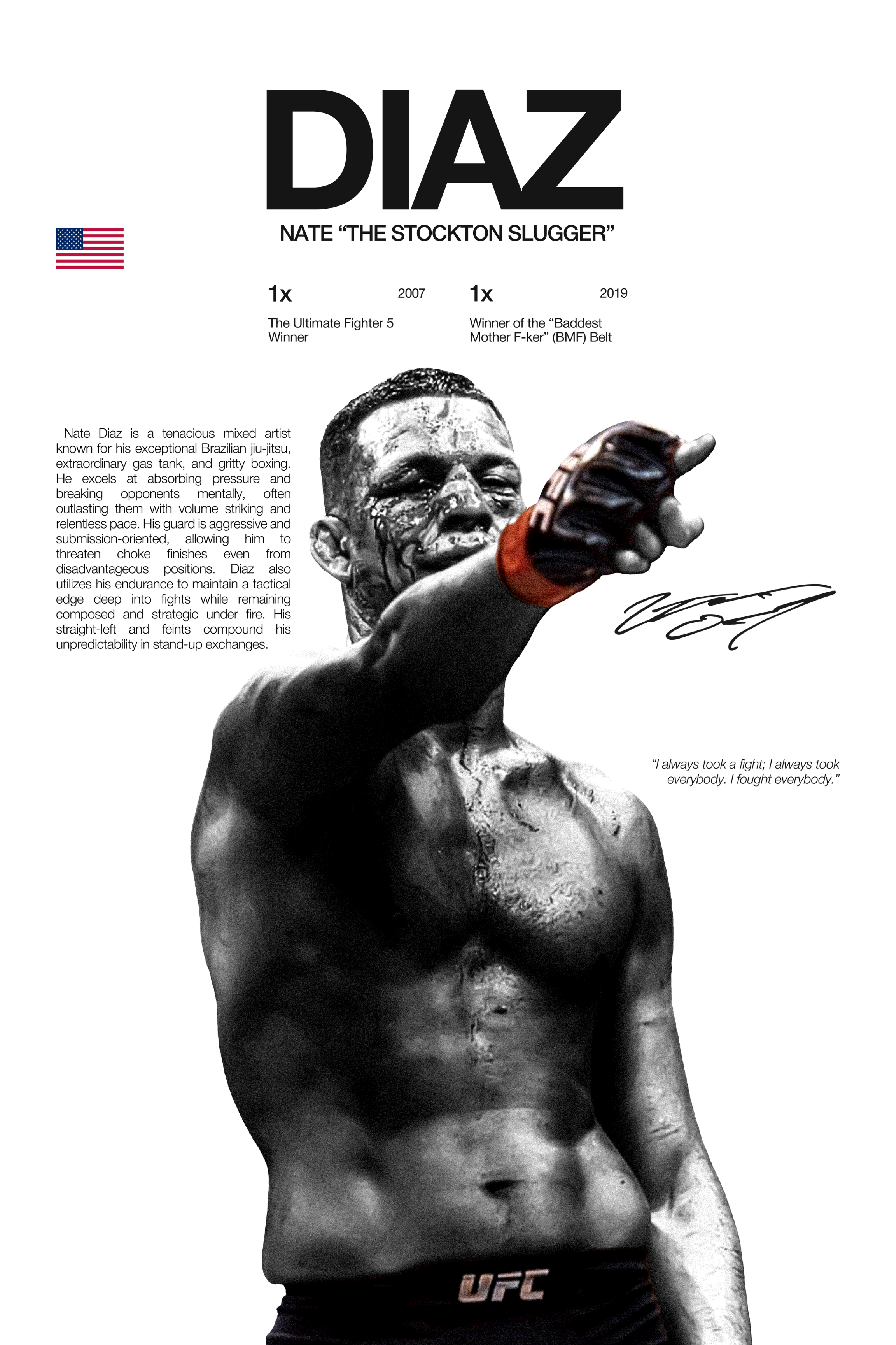 NATE DIAZ - Hardline Series