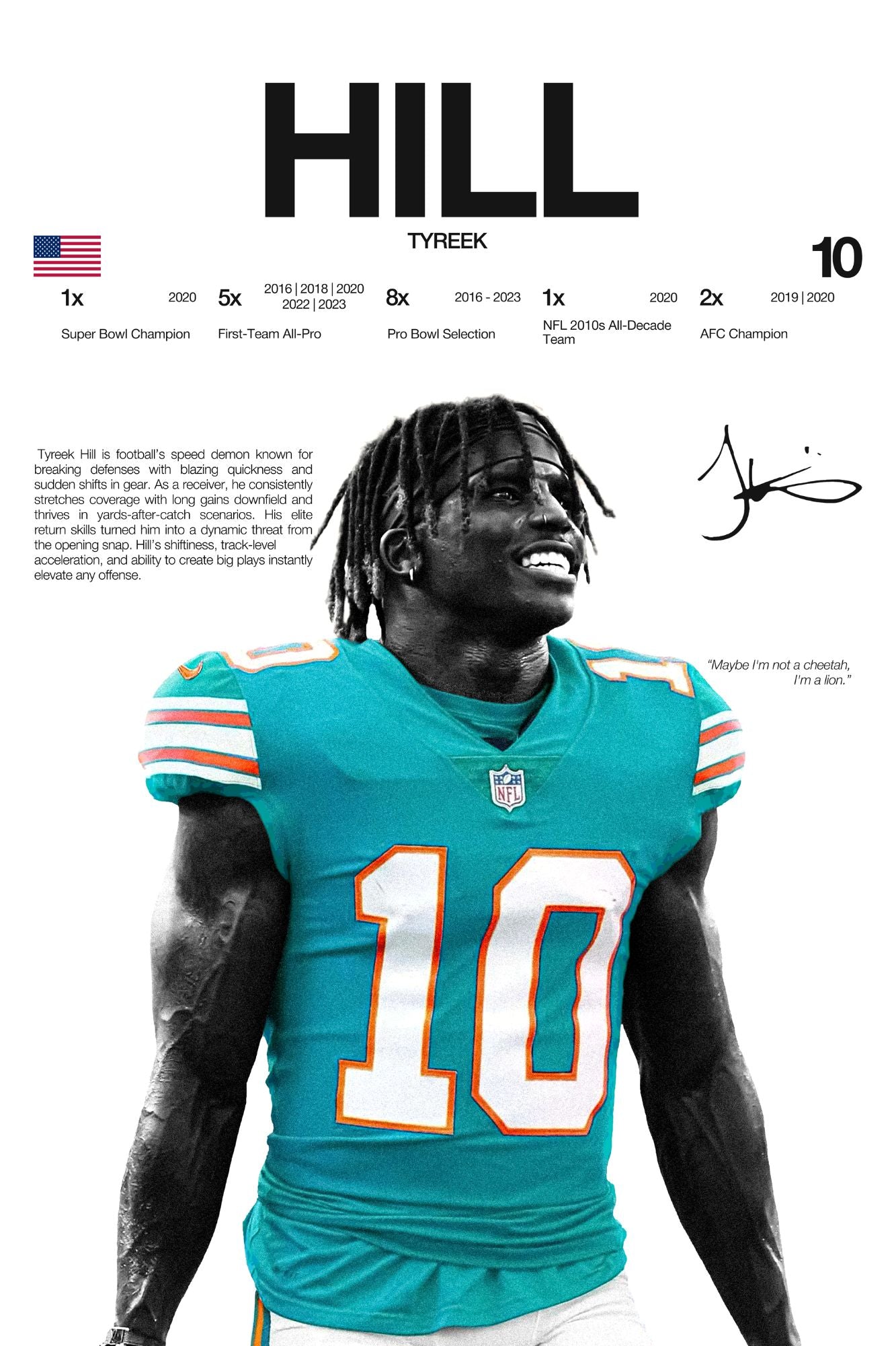 Tyreek Hill - Hardline Series