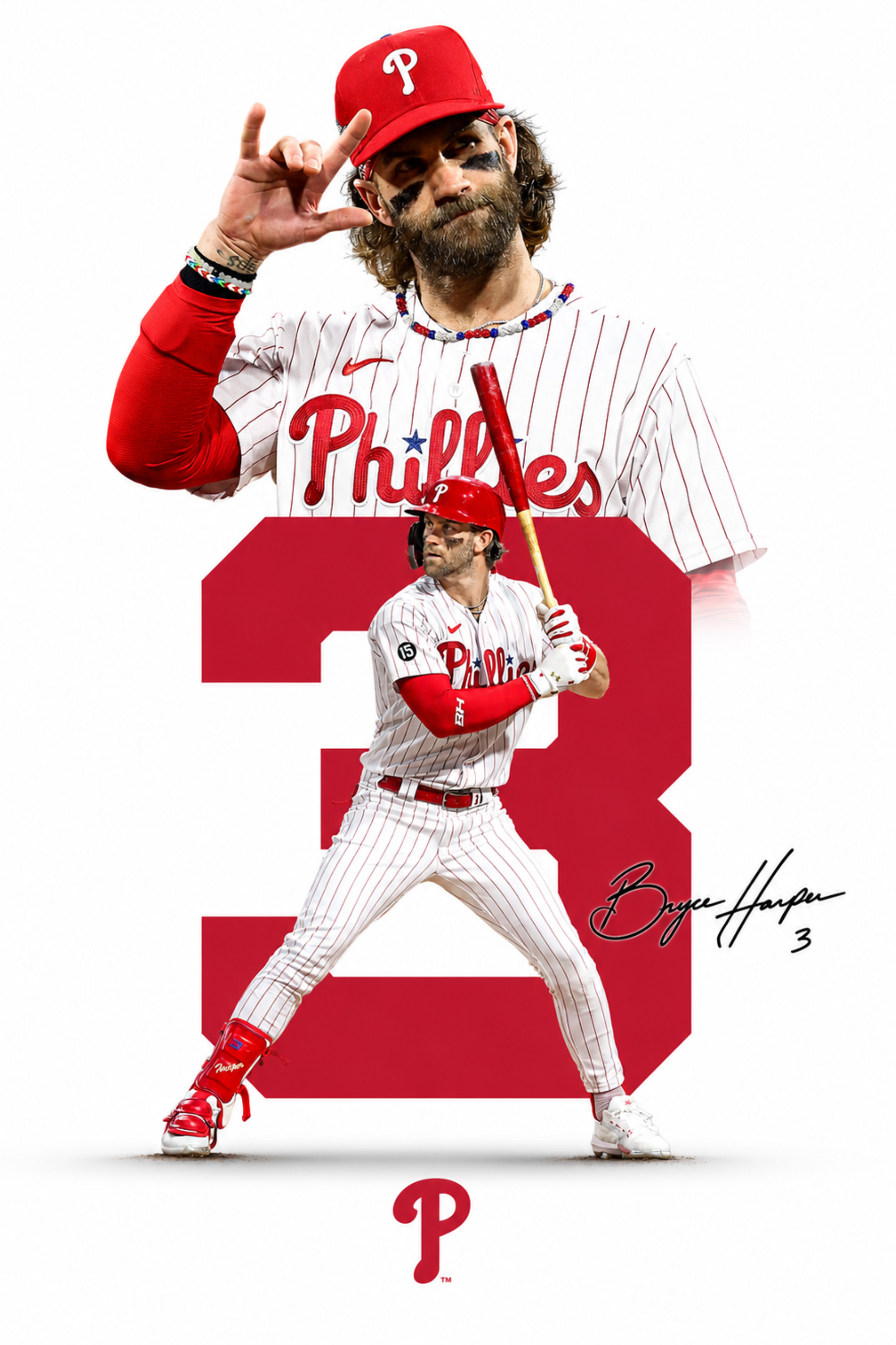 Bryce Harper - whiteout series
