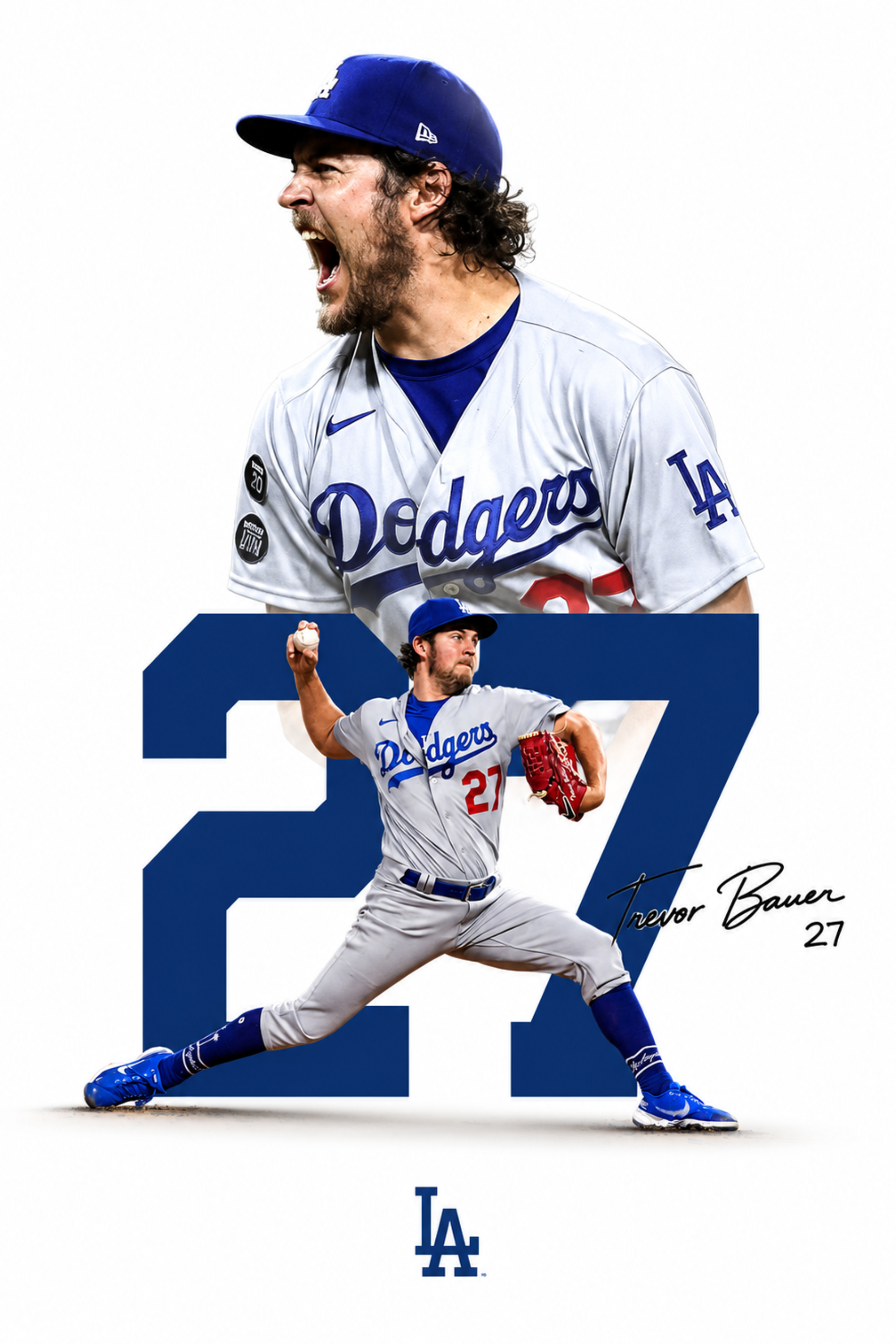 Trevor Bauer - whiteout series