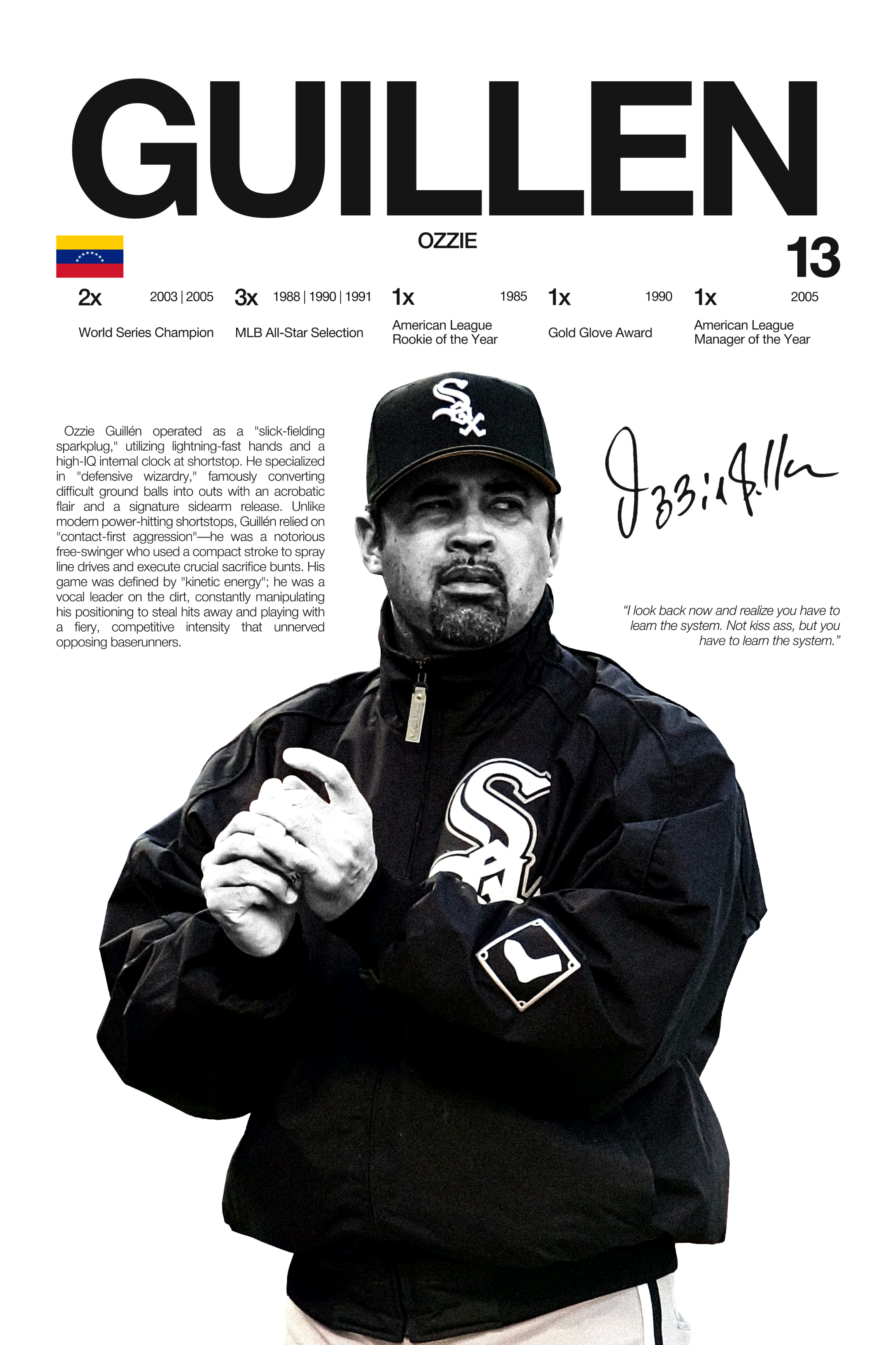 Ozzie Guillen - Hardline Series