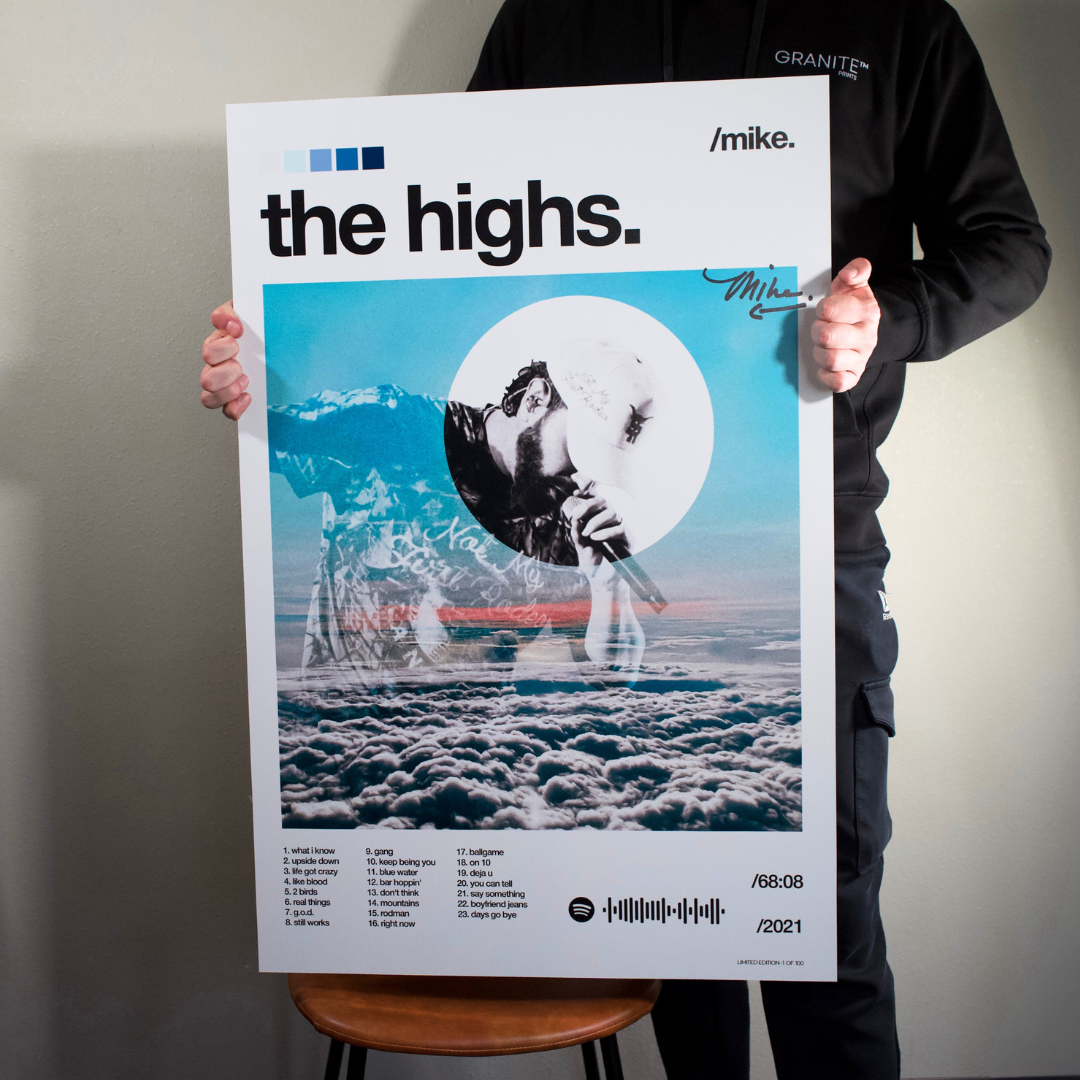 the highs. - Limited Edition Metal Print
