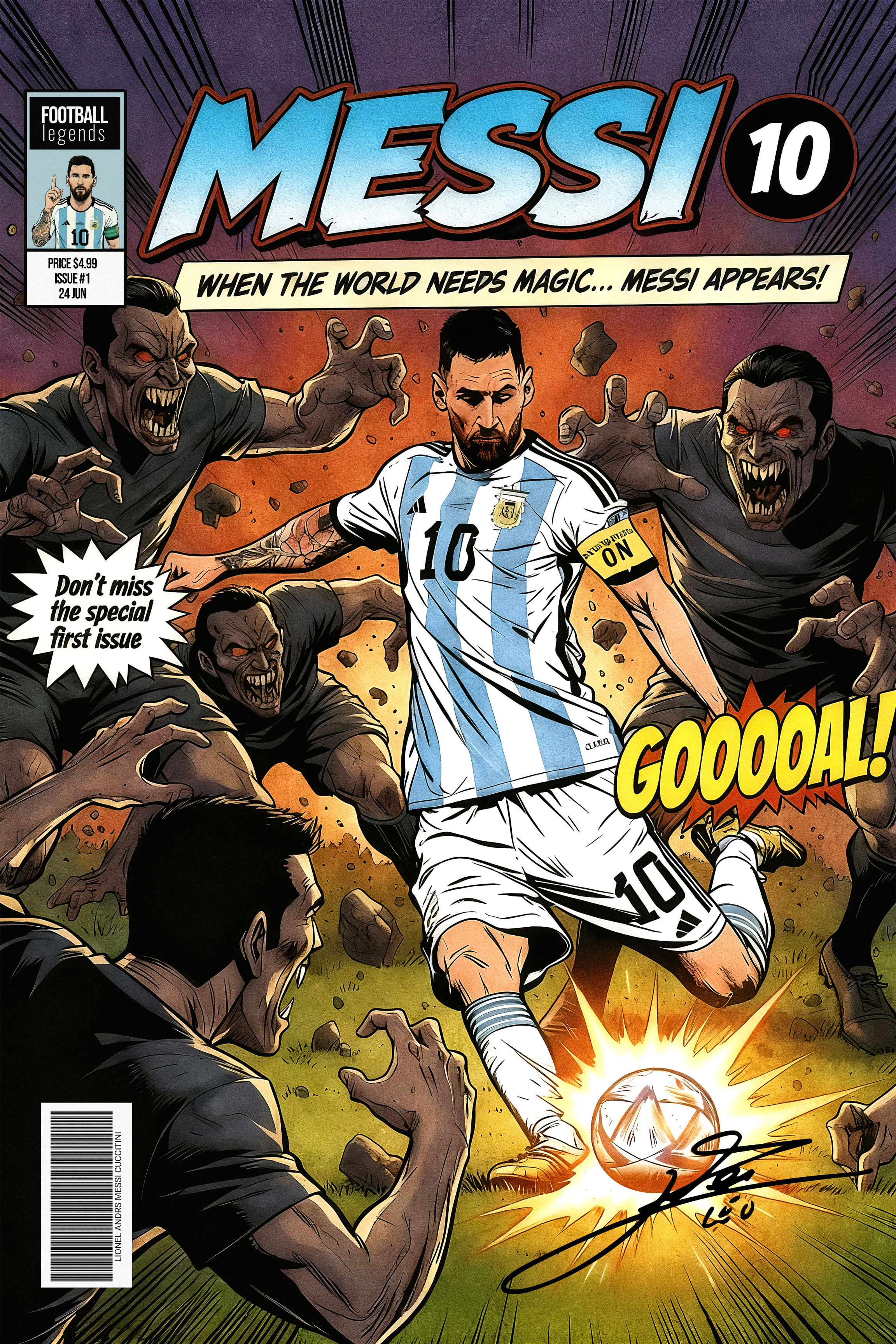 MESSI - COMIC