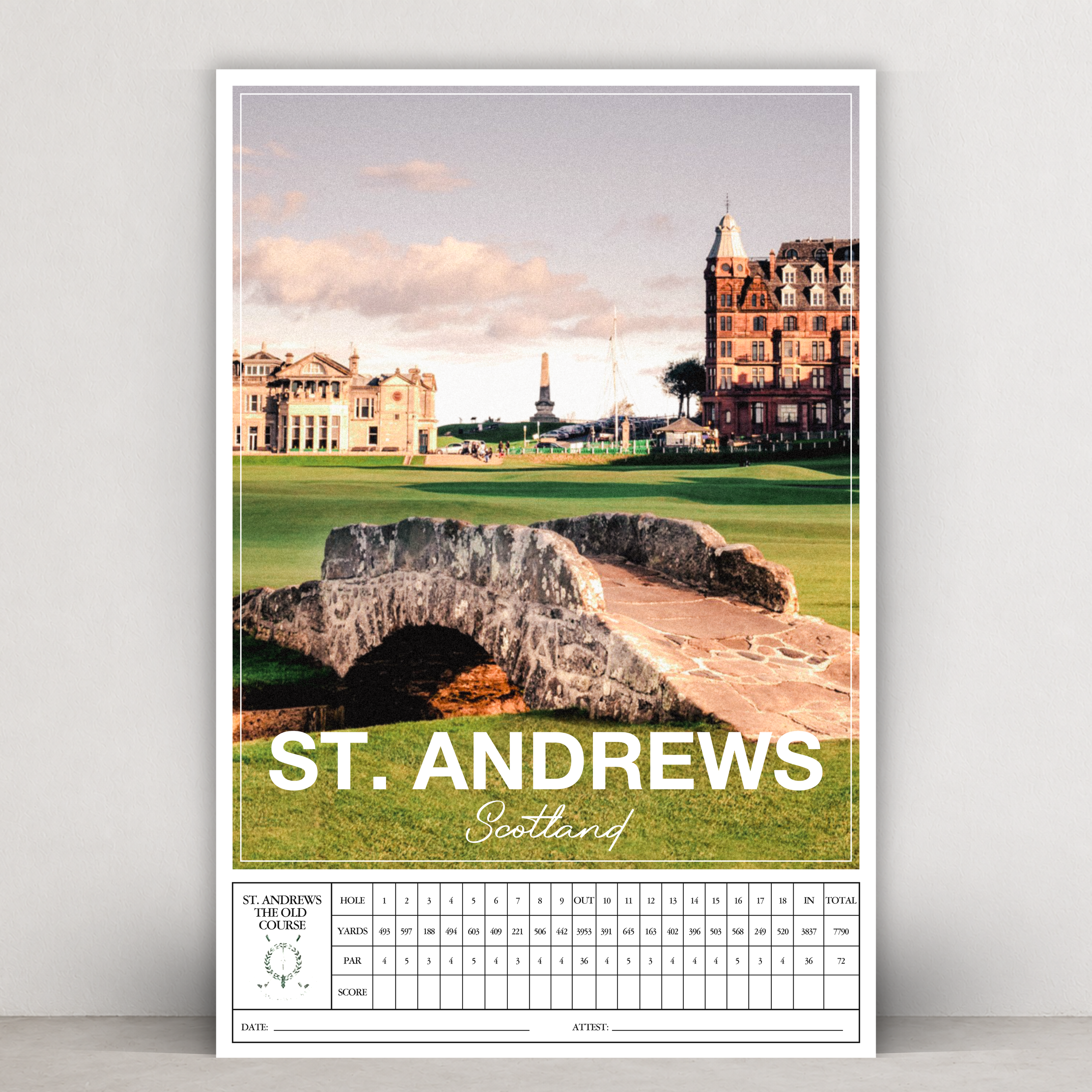 St. Andrews - Scorecard