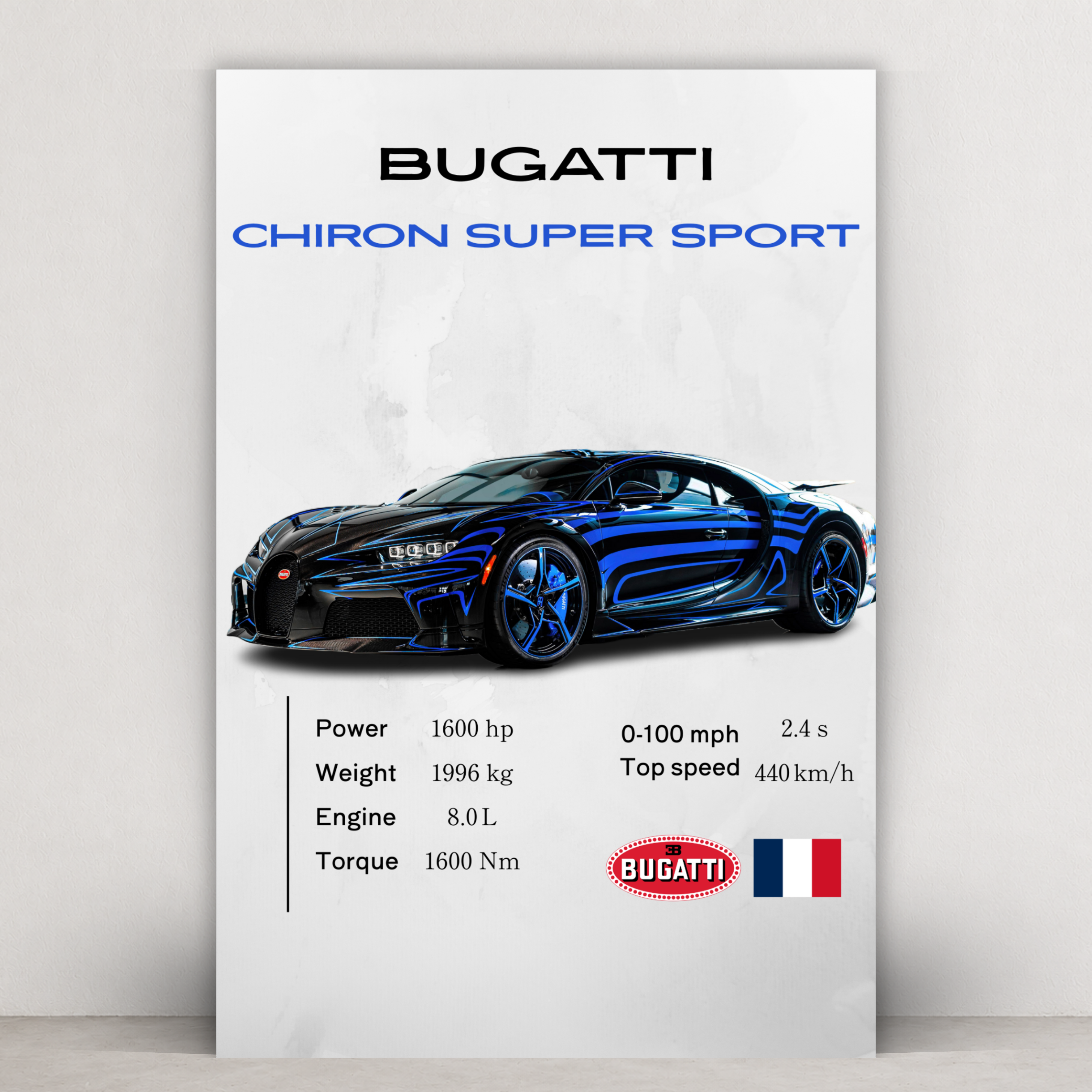 Bugatti Chrion Super Sport - Model Series