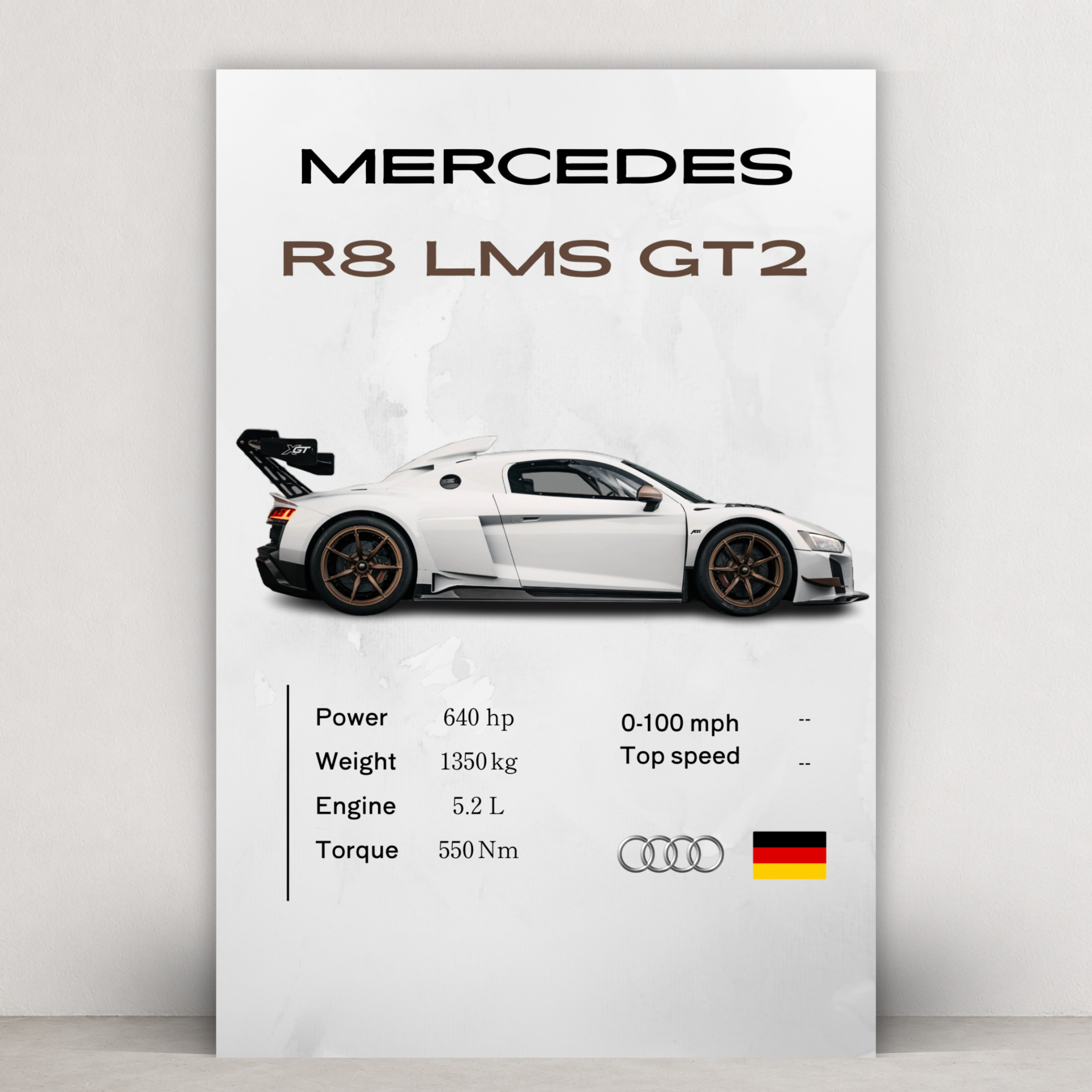 Mercedes R8 LMS GT2 - Model Series