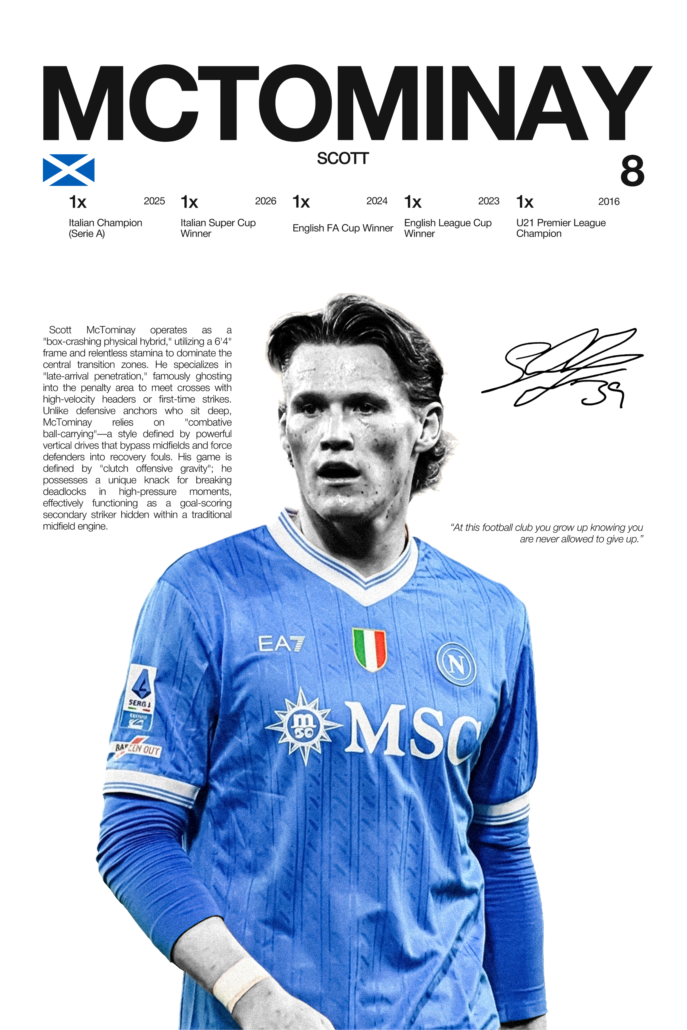 Scott McTominay - Hardline Series
