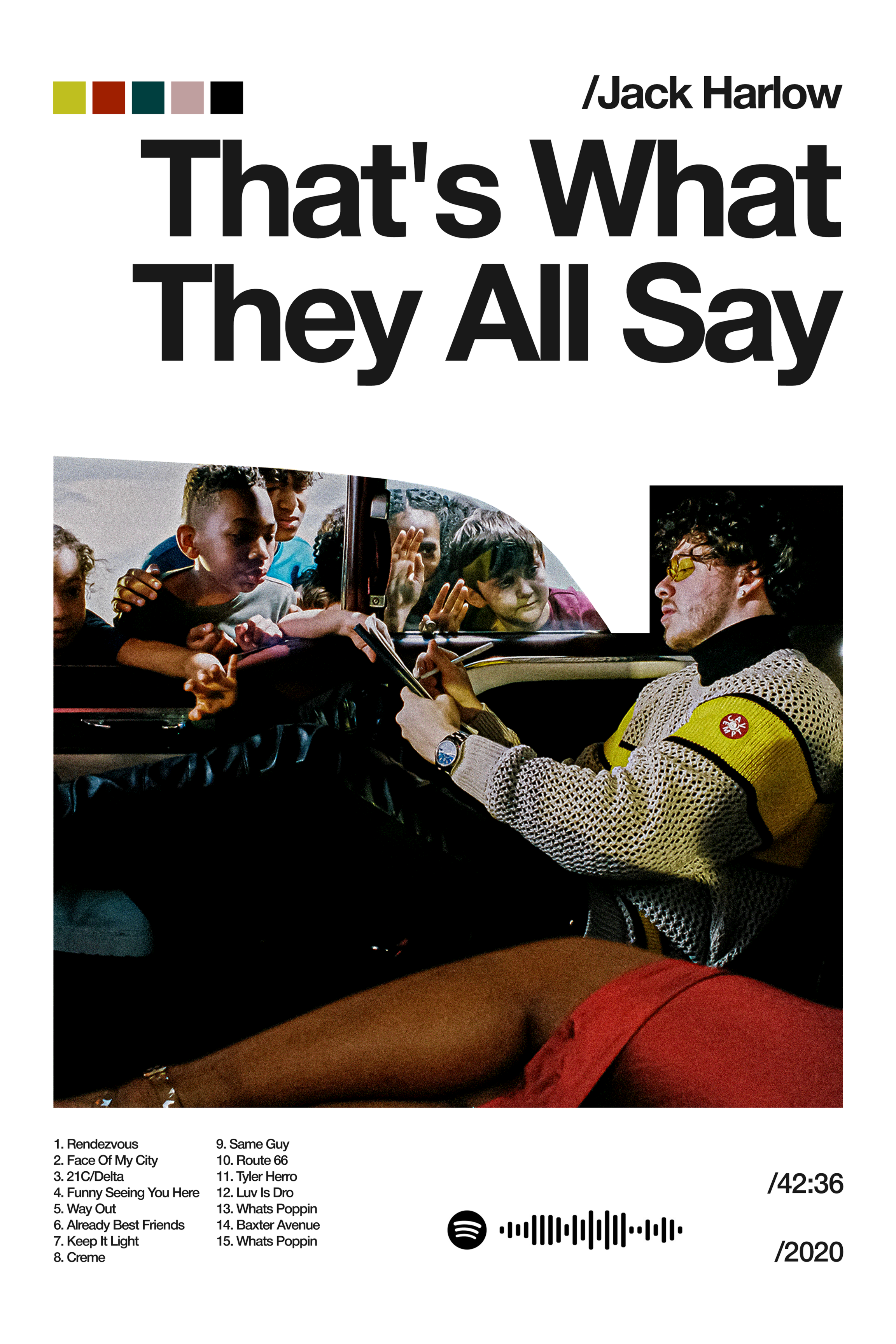 That's What They All Say - Jack Harlow - Playback Series
