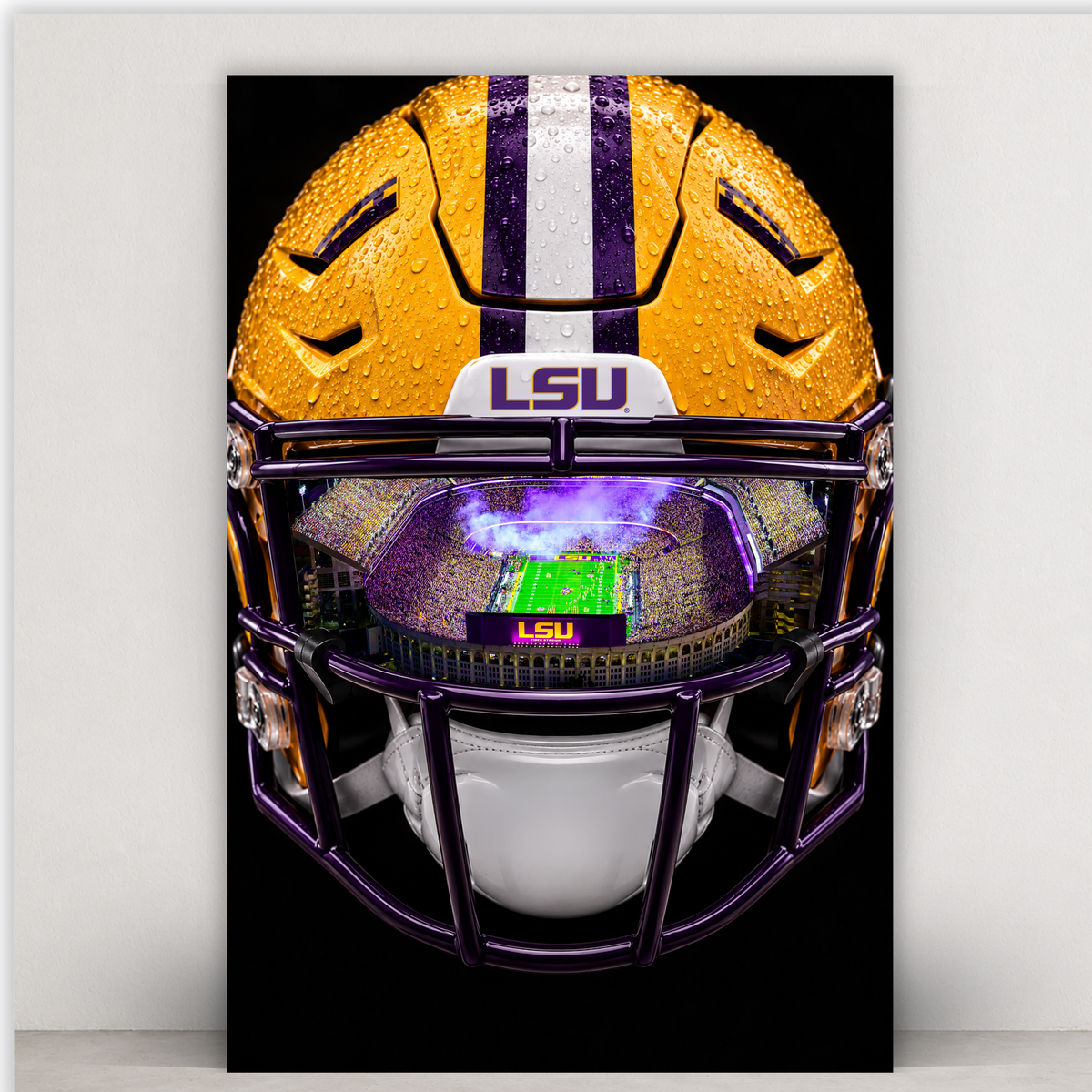 LSU Football Helmet