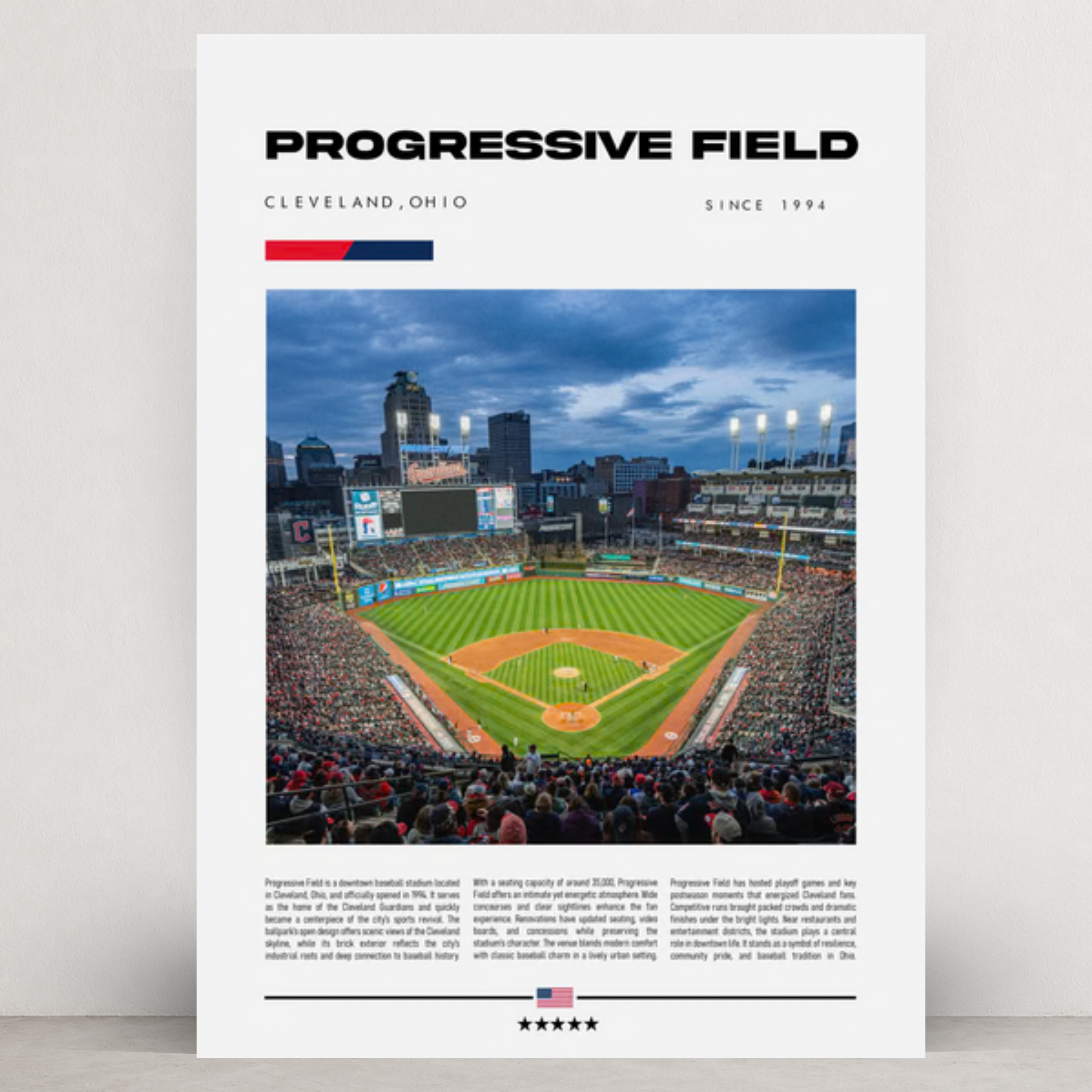 Progressive Field - Cleveland Guardians - Stadium Series