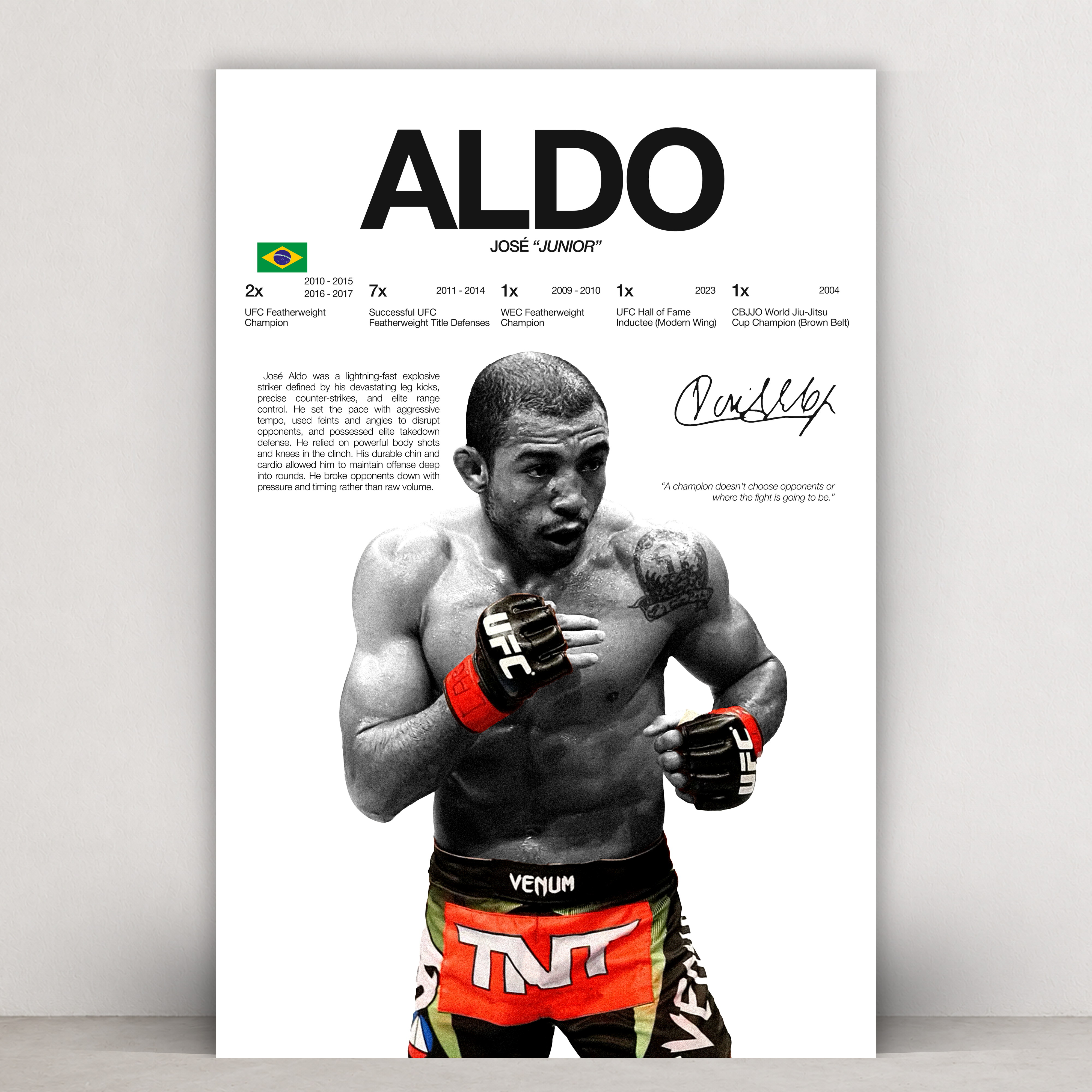 José Aldo - Hardline Series