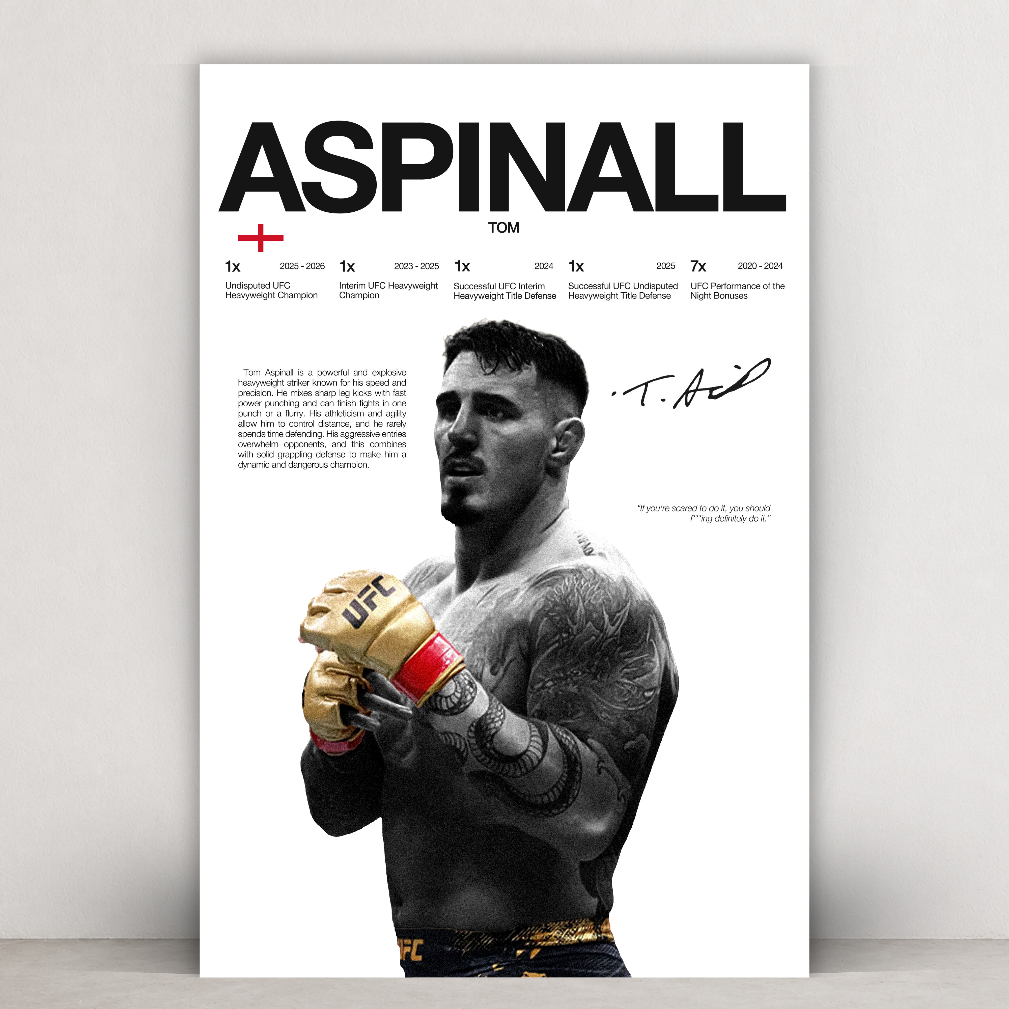 Tom Aspinall - Hardline Series